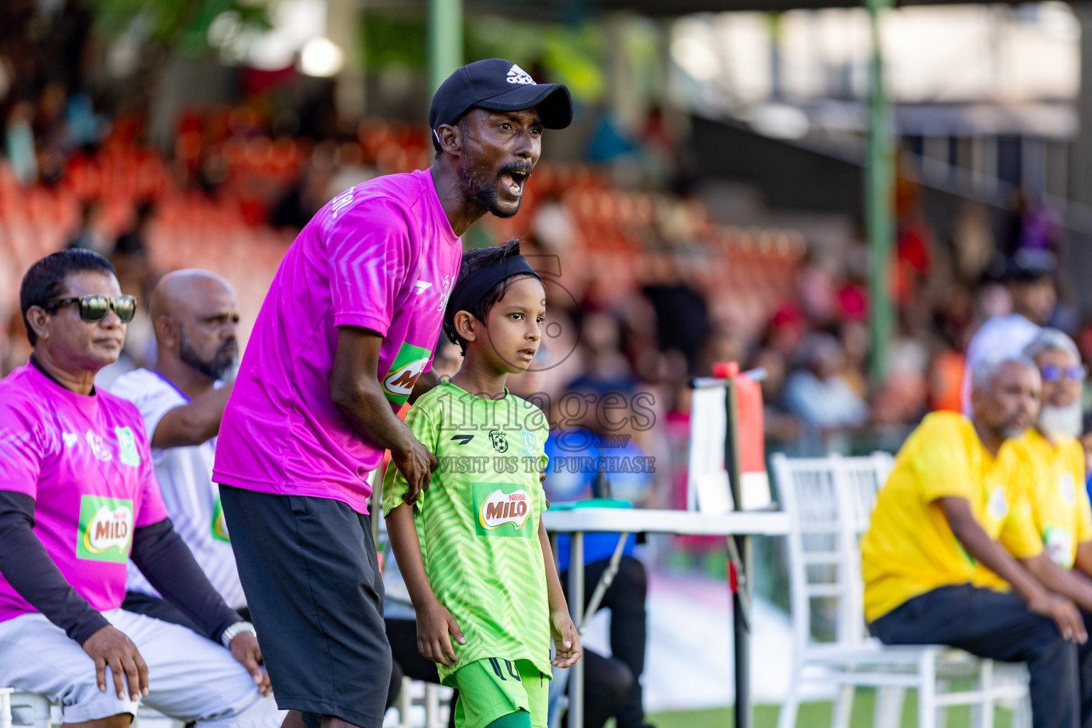 Day 2 of MILO Kids Football Fiesta was held at National Stadium in Male', Maldives on Saturday, 24th February 2024.