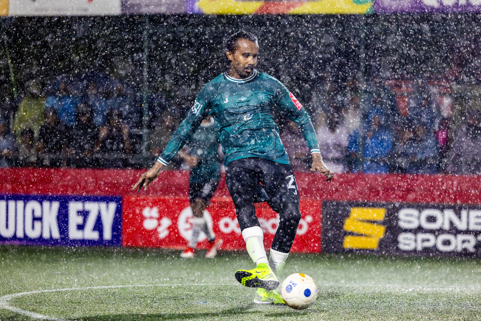 L Maabaidhoo vs L Maavah in Day 18 of Golden Futsal Challenge 2025 was held on Wednesday, 22nd January 2025, in Hulhumale', Maldives. Photos: Nausham Waheed / images.mv