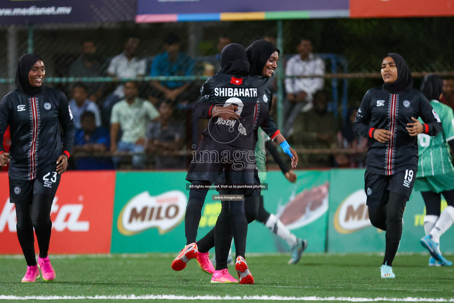 Prison Club vs Club MYS in 18/30 Futsal Fiesta Classic 2023 held in Hulhumale, Maldives, on Friday, 21st July 2023 Photos: Nausham Waheed / images.mv