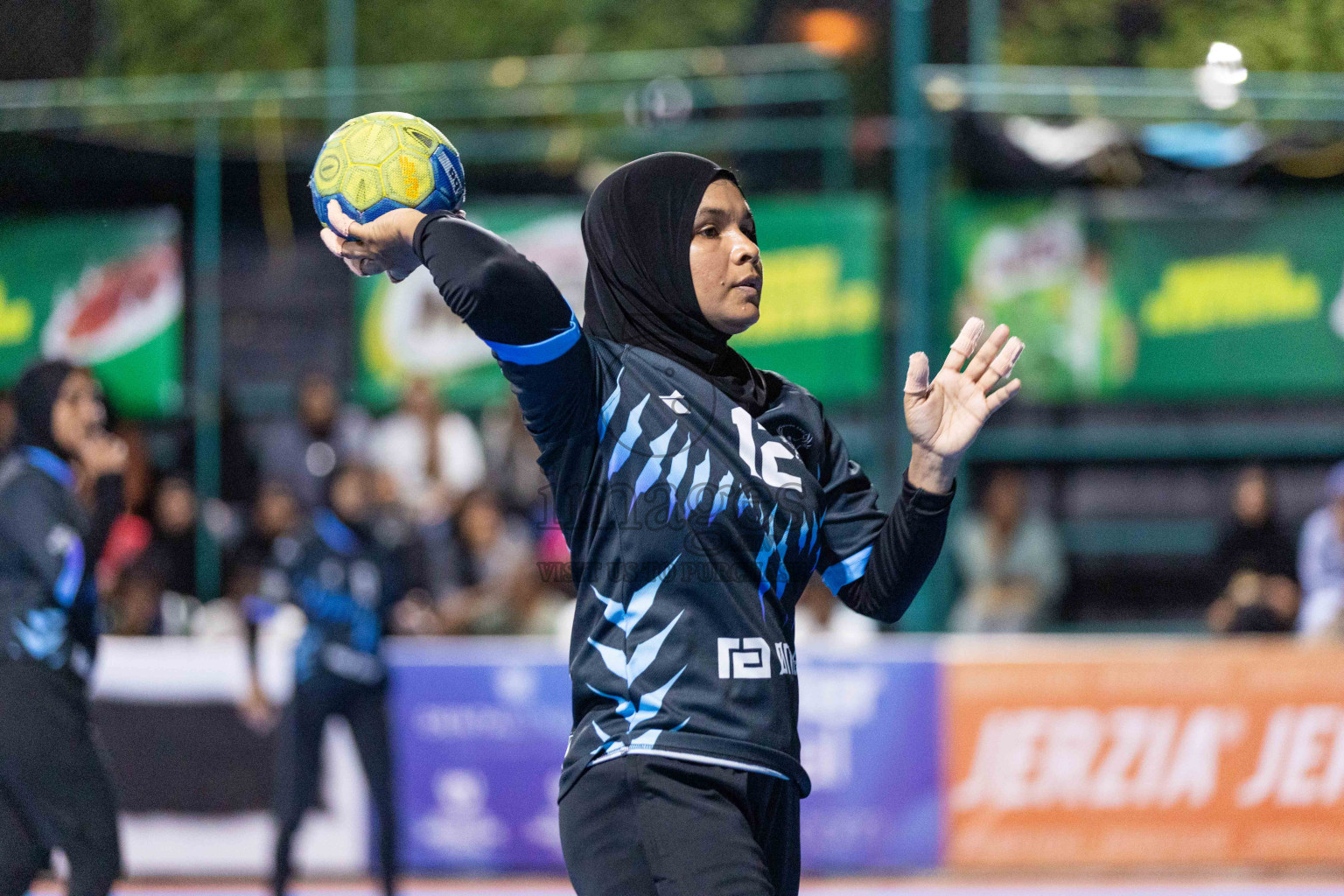 Day 20 of 10th National Handball Tournament 2023, held in Handball ground, Male', Maldives on Wednesday, 20th December 2023 Photos: Nausham Waheed/ Images.mv