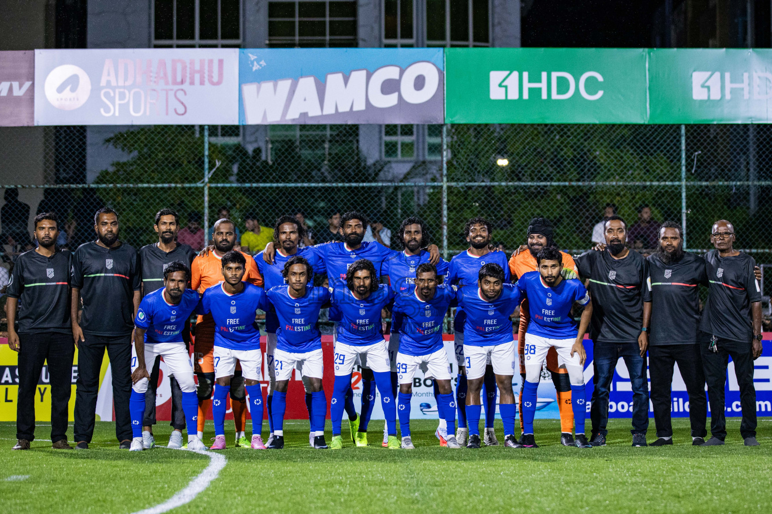 TEAM NAIVAADHOO vs TEAM KAASHIDHOO in Kings Cup of Club Maldives Cup 2025 held in Rehendi Futsal Ground, Hulhumale', Maldives on Wednesday, 3rd September 2025. Photos: Areef, Yasna / images.mv