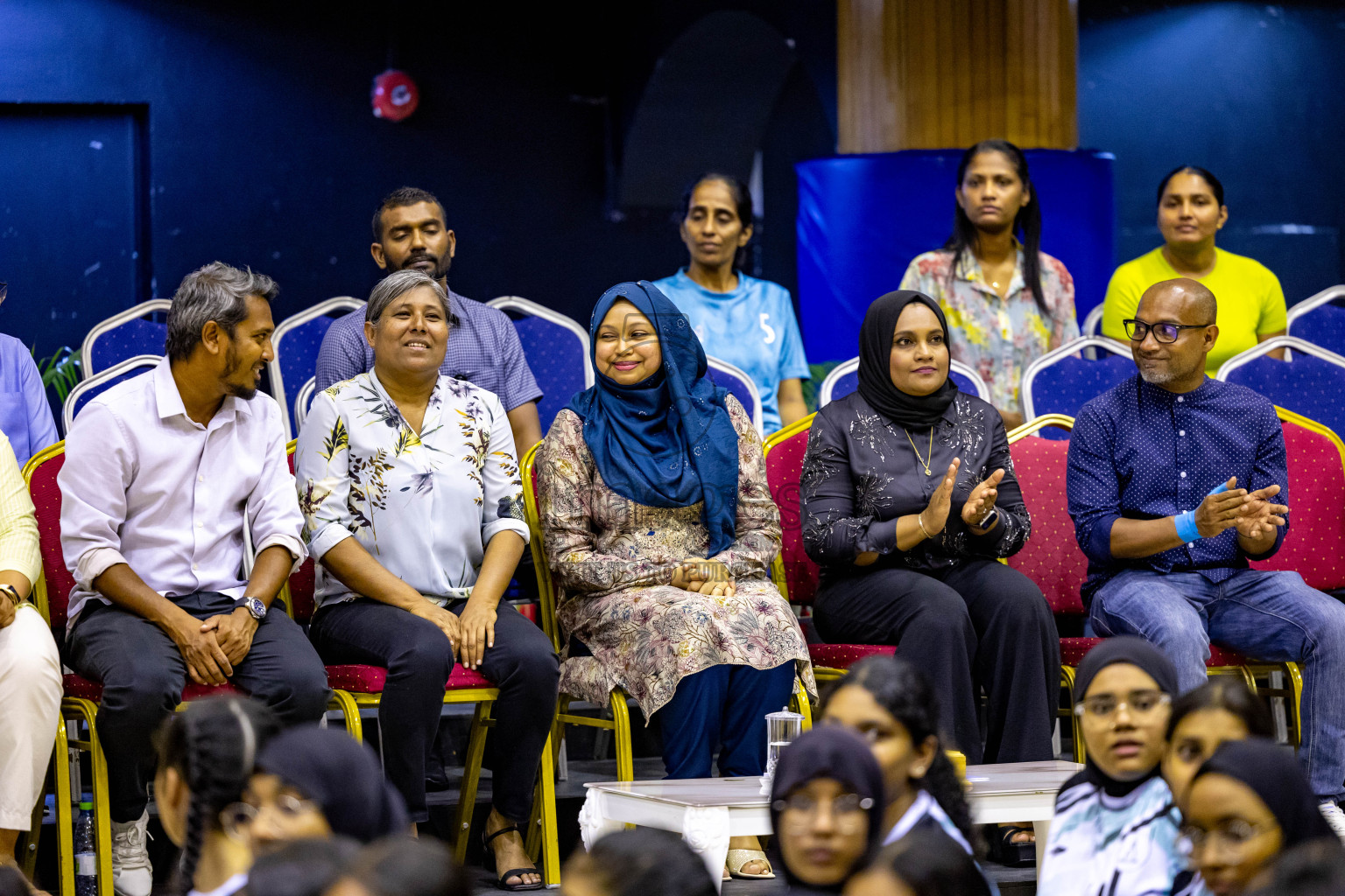 Closing Ceremony of Inter-school Netball Tournament held in Social Center at Male', Maldives on Monday, 26th August 2024. Photos: Hassan Simah / images.mv