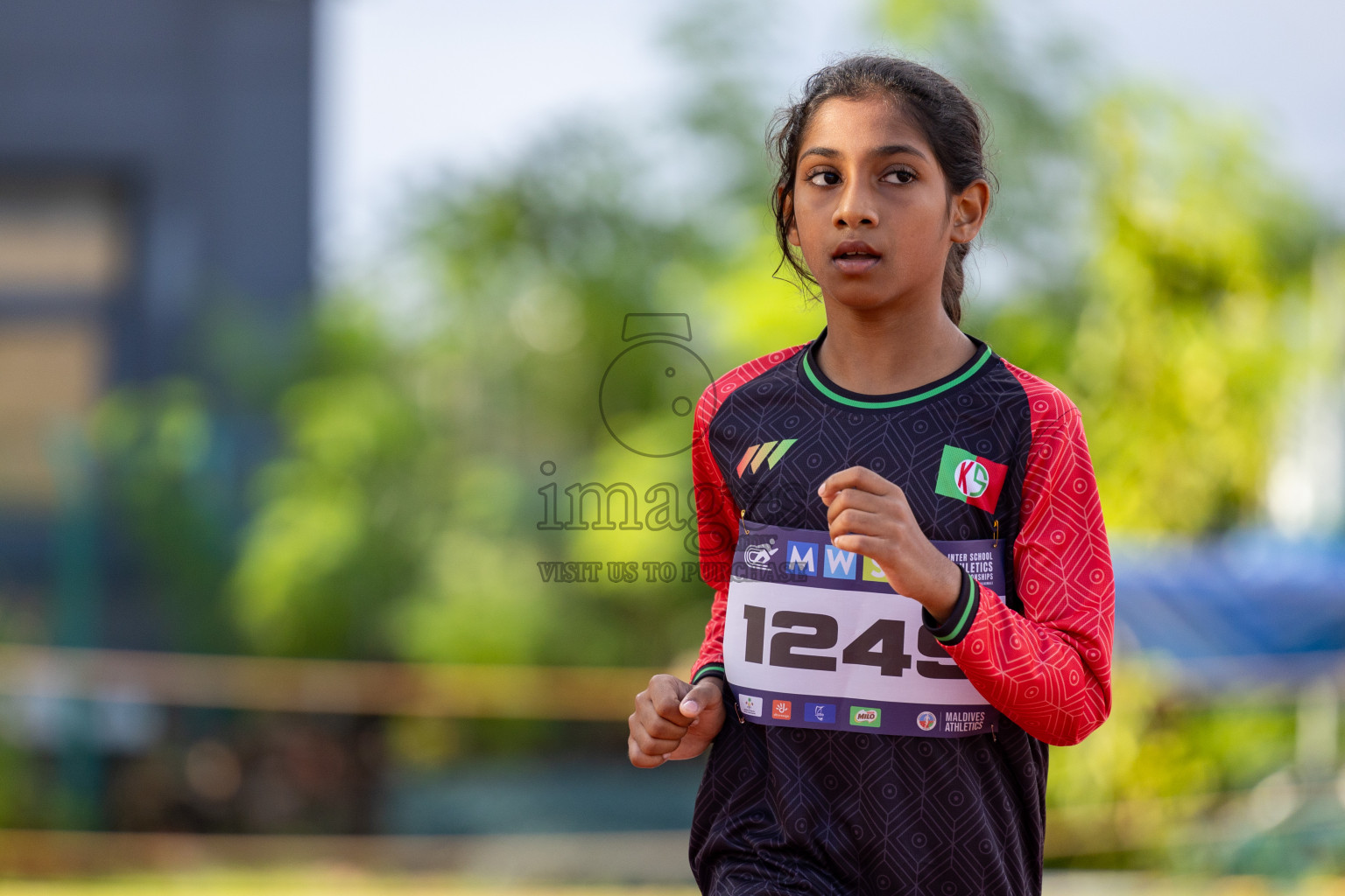 Day 1 of MWSC Interschool Athletics Championships 2024 held in Hulhumale Running Track, Hulhumale, Maldives on Saturday, 9th November 2024. 
Photos by: Ismail Thoriq, Hassan Simah / Images.mv