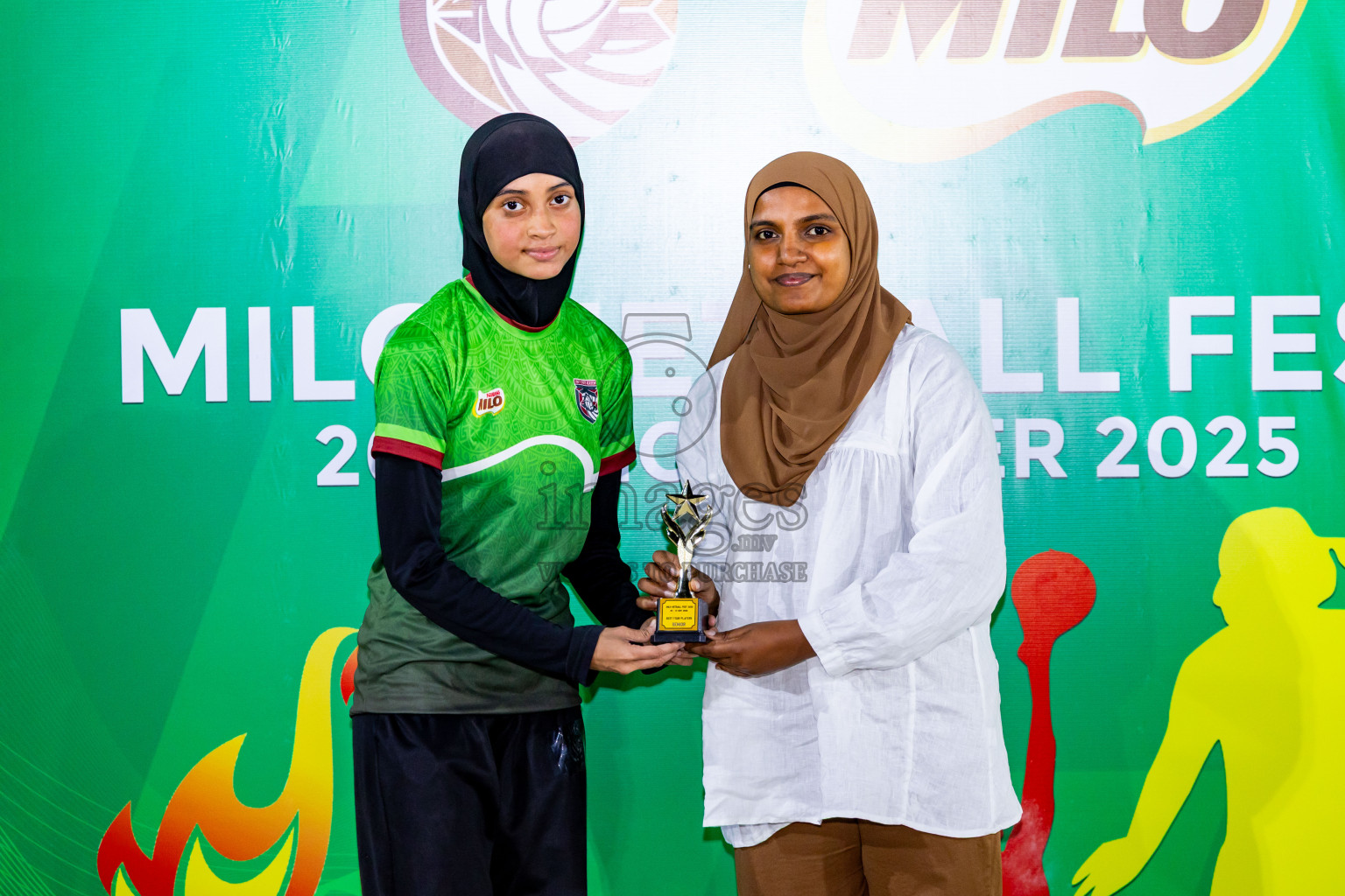 Day 2 of MILO Netball Fest 2025 was held in Cental Park, Hulhumale', Maldives on Friday, 21st November 2025. Photos: Nausham Waheed / images.mv