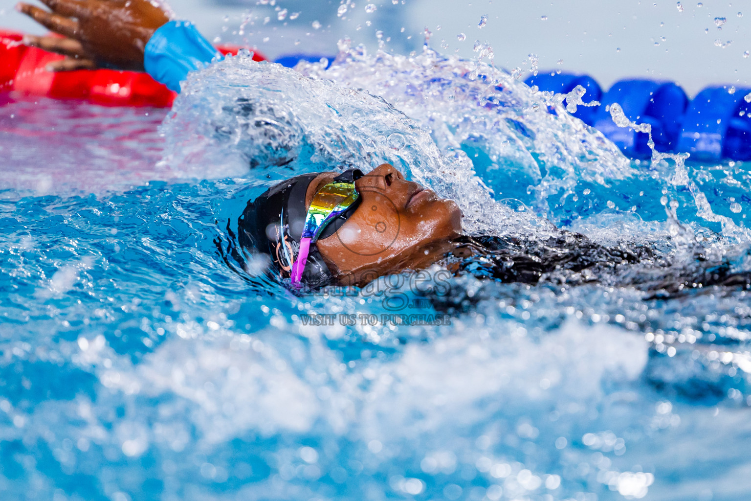 Day 2 of 20th Inter-school Swimming Competition 2024 held in Hulhumale', Maldives on Sunday, 13th October 2024. Photos: Nausham Waheed / images.mv