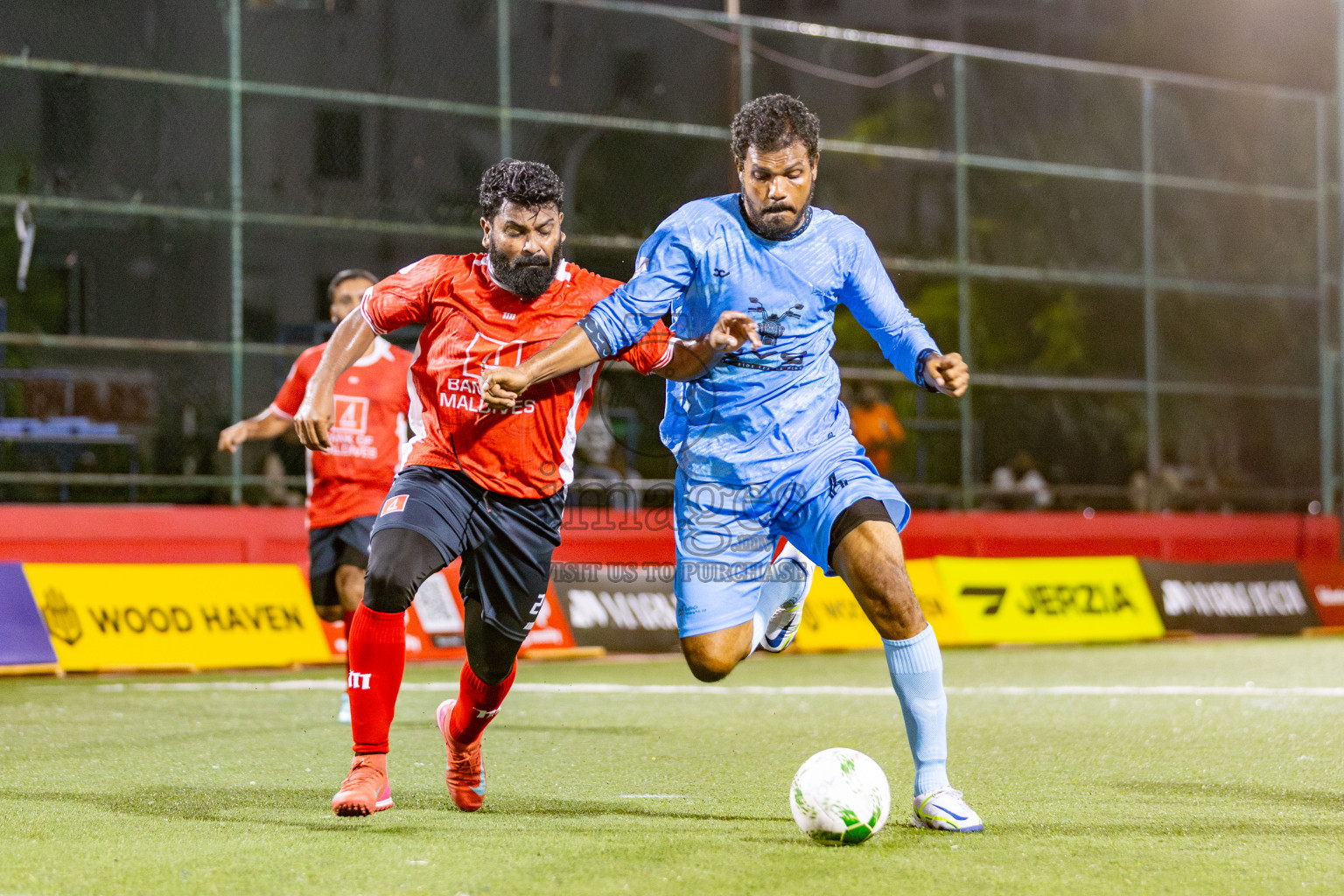 BML vs Antrac in Day 11 of Office League 2025 was held on Saturday, 26th April 2025 in Hulhumale', Maldives. 
Photos: Hassan Simah / images.mv