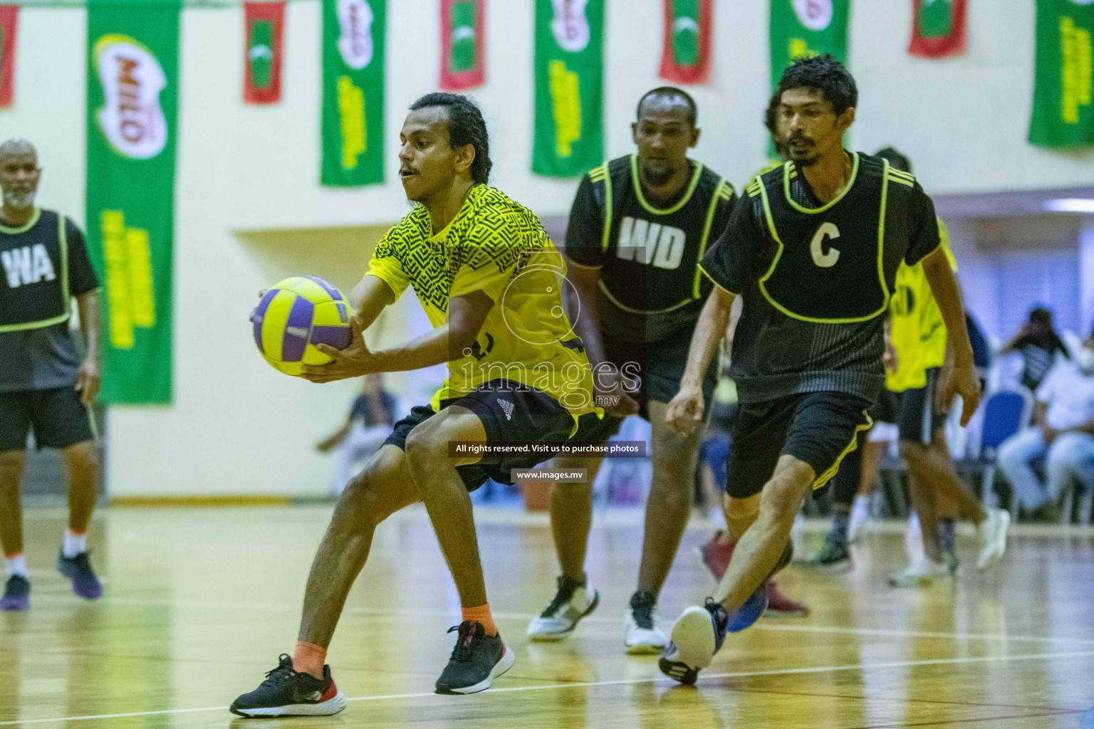 Kulhudhuffushi Youth & R.C vs Club Matrix in the Finals of Milo National Netball Tournament 2021 held on 4th December 2021 in Male', Maldives Photos: Ismail Thoriq / images.mv