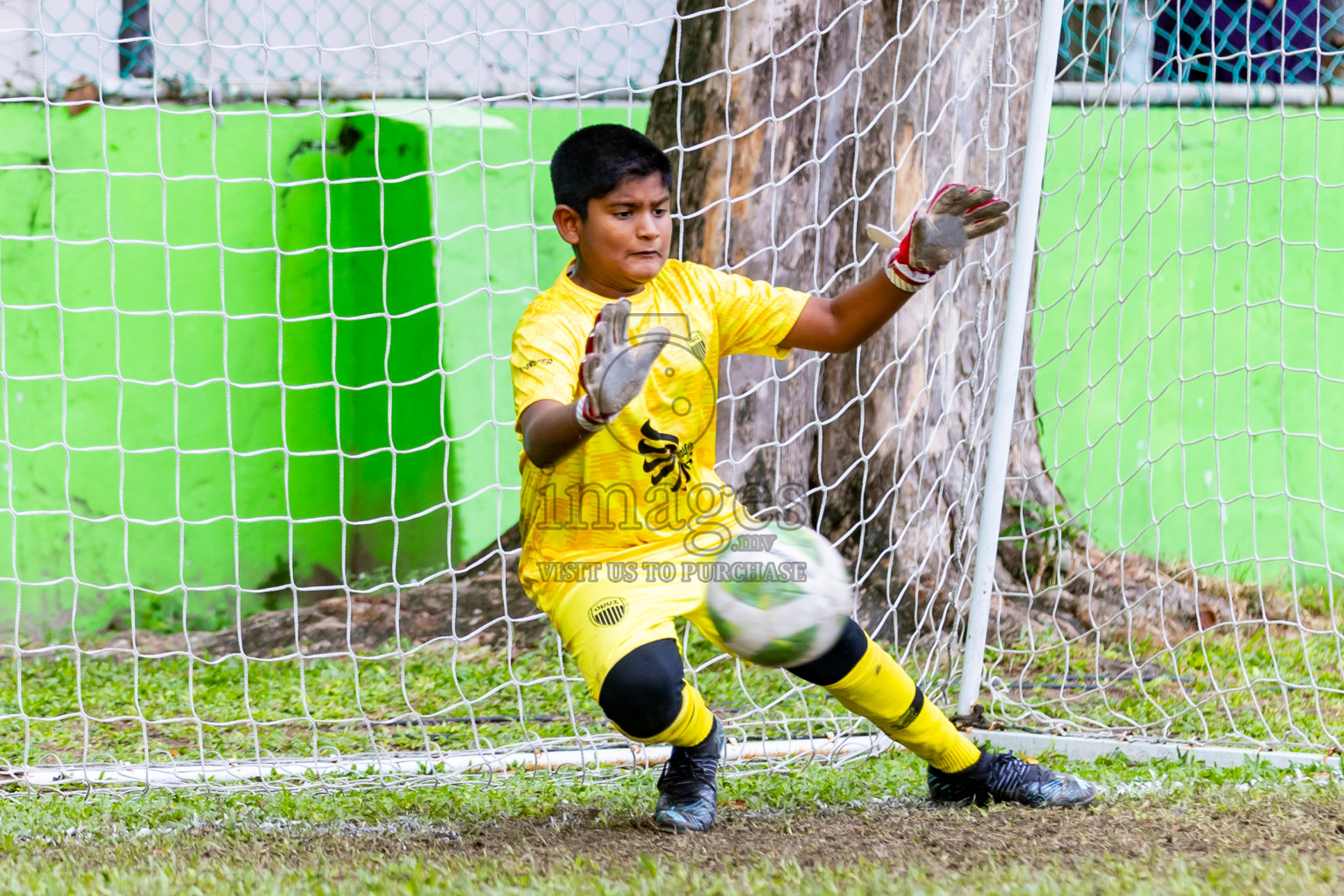 Day 1 of MILO Academy Championship 2024 - U12 was held at Henveiru Grounds in Male', Maldives on Sunday, 7th July 2024. Photos: Nausham Waheed / images.mv