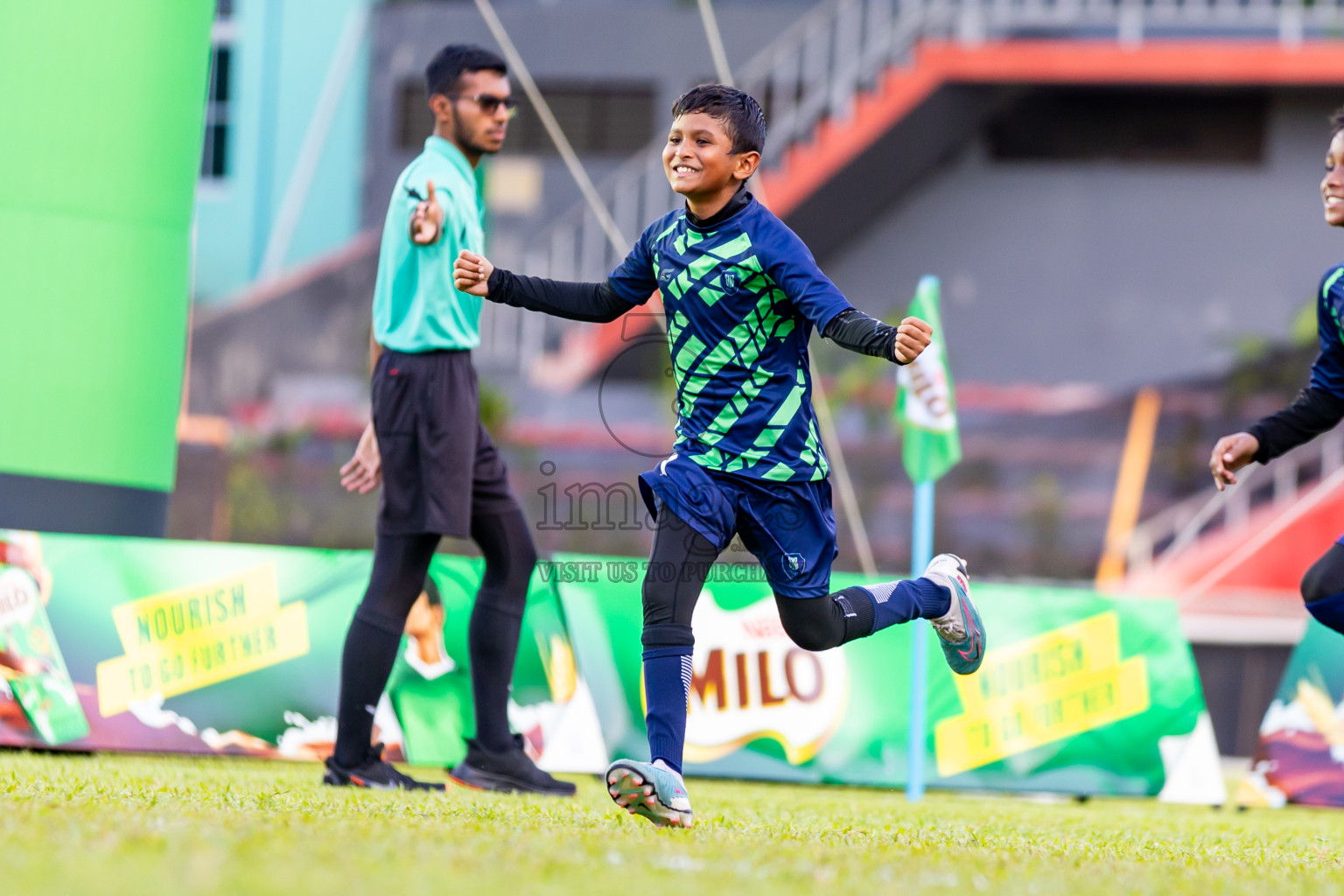 Day 2 of Under 10 MILO Academy Championship 2024 was held at National Stadium in Male', Maldives on Saturday, 27th April 2024. Photos: Nausham Waheed / images.mv