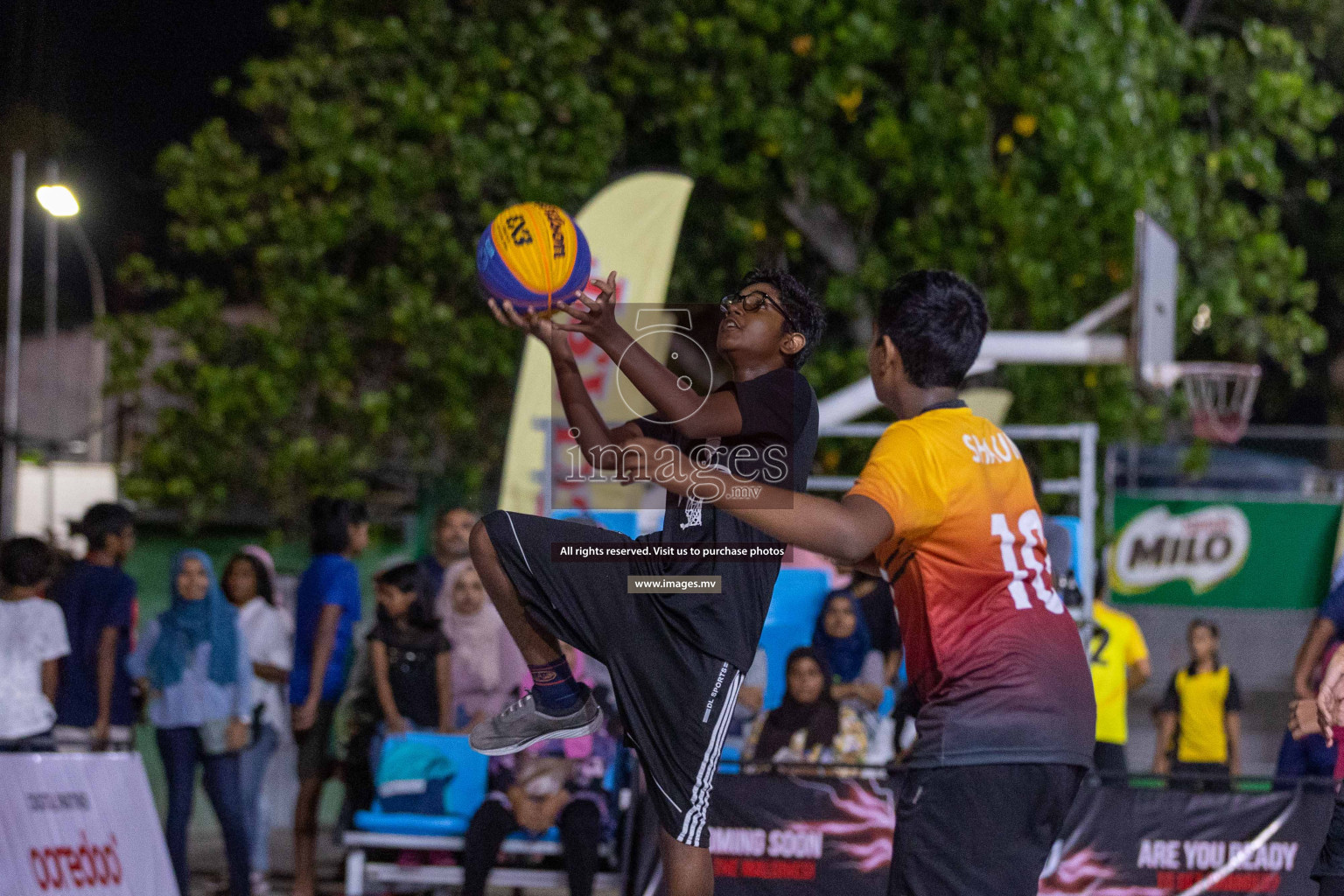 Day4 of Slamdunk by Sosal on 15th April 2023 held in Male'. Photos: Ismail Thoriq / images.mv