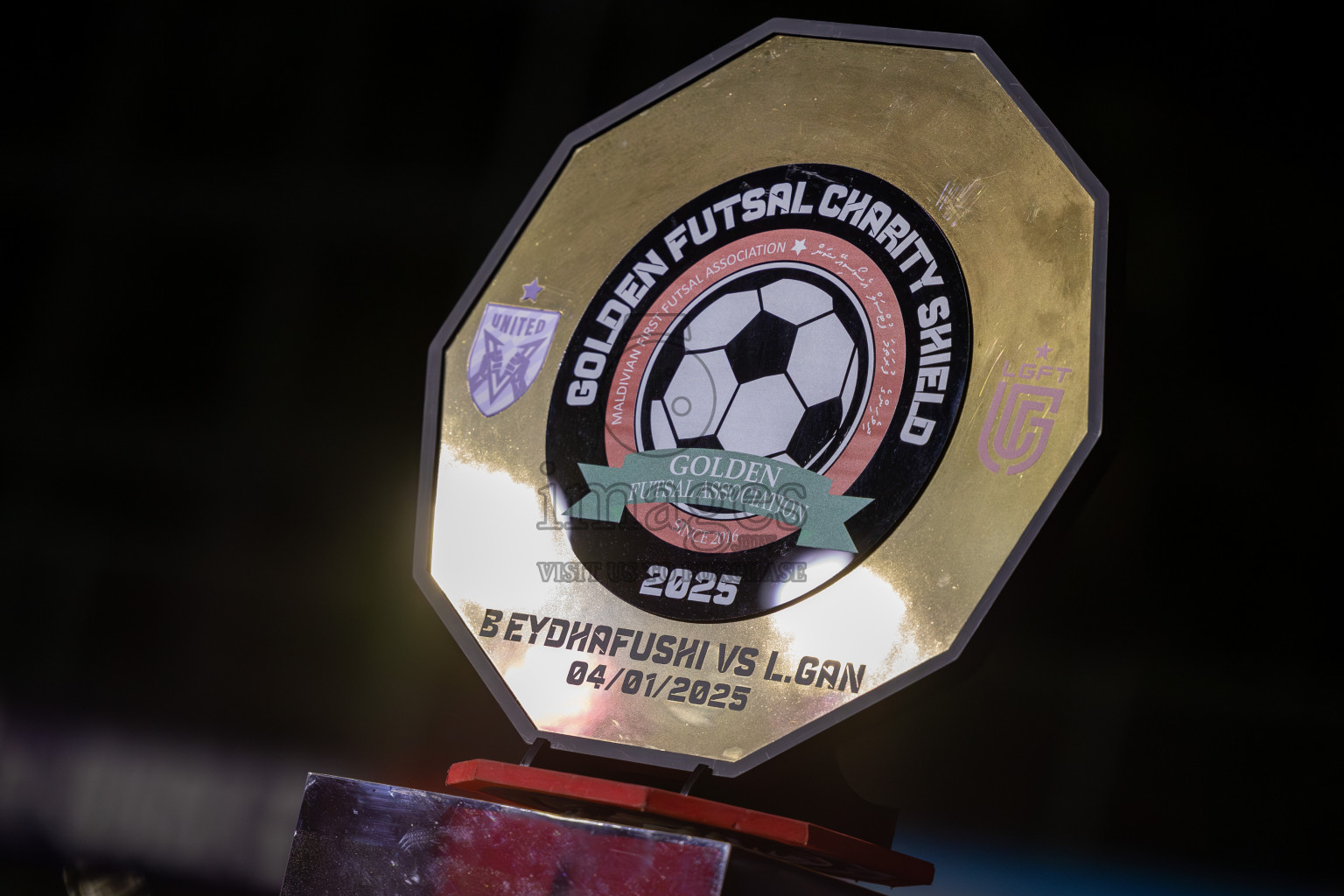 Opening of Golden Futsal Challenge 2025 with Charity Shield Match between L.Gan vs B.Eydhafushi was held on Saturday, 4th January 2025, in Hulhumale', Maldives Photos: Ismail Thoriq / images.mv