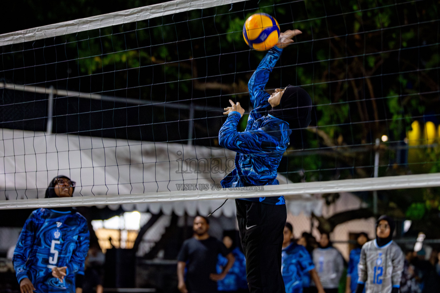 U19 Male and Atoll Girl's Finals in Day 9 of Interschool Volleyball Tournament 2024 was held in ABC Court at Male', Maldives on Saturday, 30th November 2024. Photos: Hassan Simah / images.mv