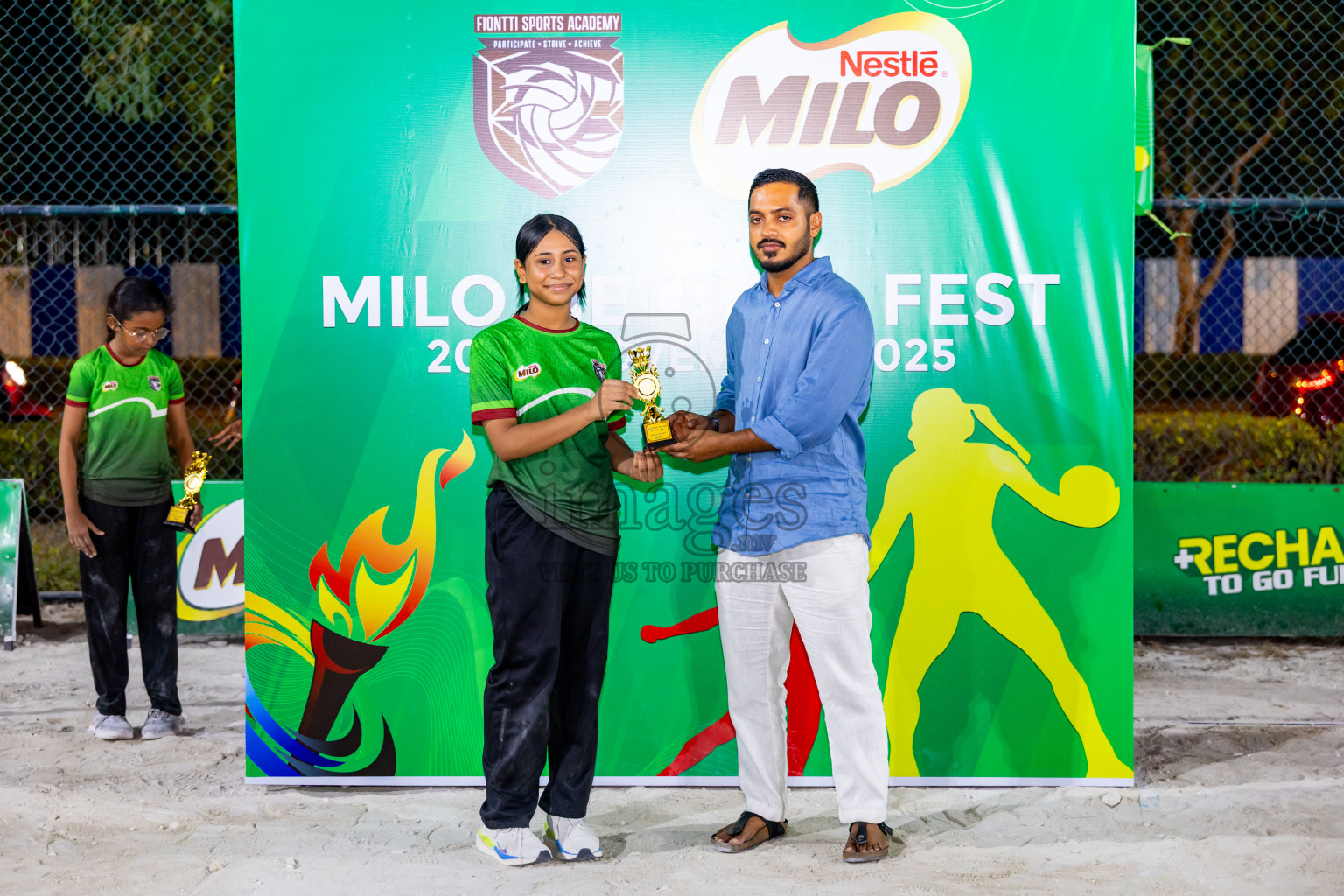 Day 2 of MILO Netball Fest 2025 was held in Cental Park, Hulhumale', Maldives on Friday, 21st November 2025. Photos: Nausham Waheed / images.mv