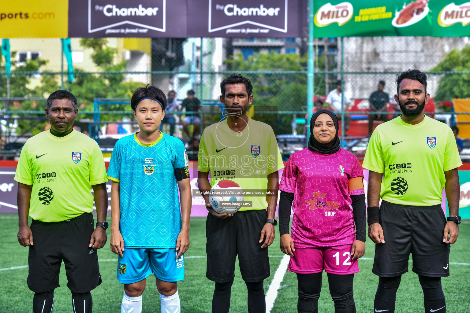 WAMCO vs Club MYS in Eighteen Thirty Women's Futsal Fiesta 2022 was held in Hulhumale', Maldives on Wednesday, 12th October 2022. Photos: Nausham Waheed / images.mv