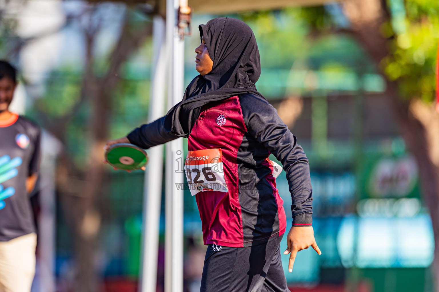 Day 2 of Inter-school Athletics Championship 2025 held in Ekuveni Synthetic Track, Male', Maldives on Tuesday, 07th October 2025. Photos by: Areef Adam / Images.mv