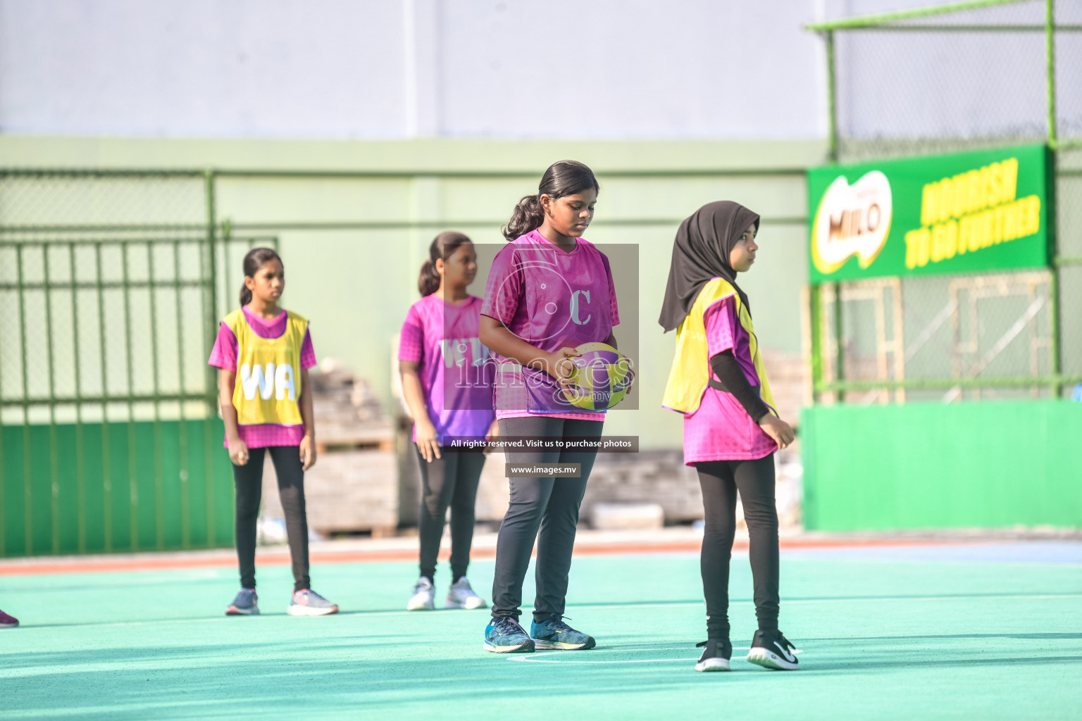 Day 7 of Junior Netball Championship 2022 on 11th March 2022 held in Male', Maldives. Photos by Nausham Waheed