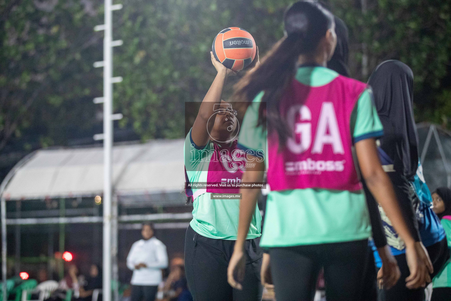 Day 5 of 20th Milo National Netball Tournament 2023, held in Synthetic Netball Court, Male', Maldives on 3rd  June 2023 Photos: Nausham Waheed/ Images.mv