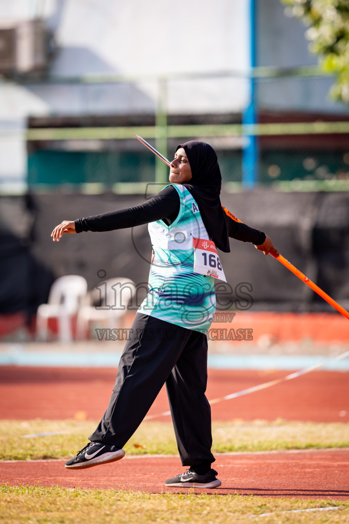 Day 3 of Inter-school Athletics Championship 2025 held in Ekuveni Synthetic Track, Male', Maldives on Wednesday, 08th October 2025. Photos by: Nausham Waheed / Images.mv