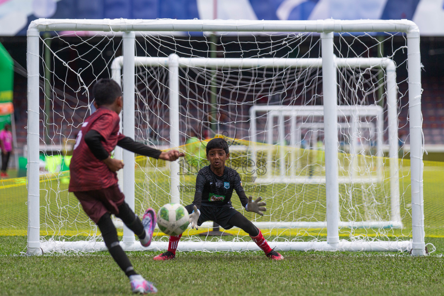 Day 2 of MILO Kids Football Fiesta was held at National Stadium in Male', Maldives on Saturday, 24th February 2024.