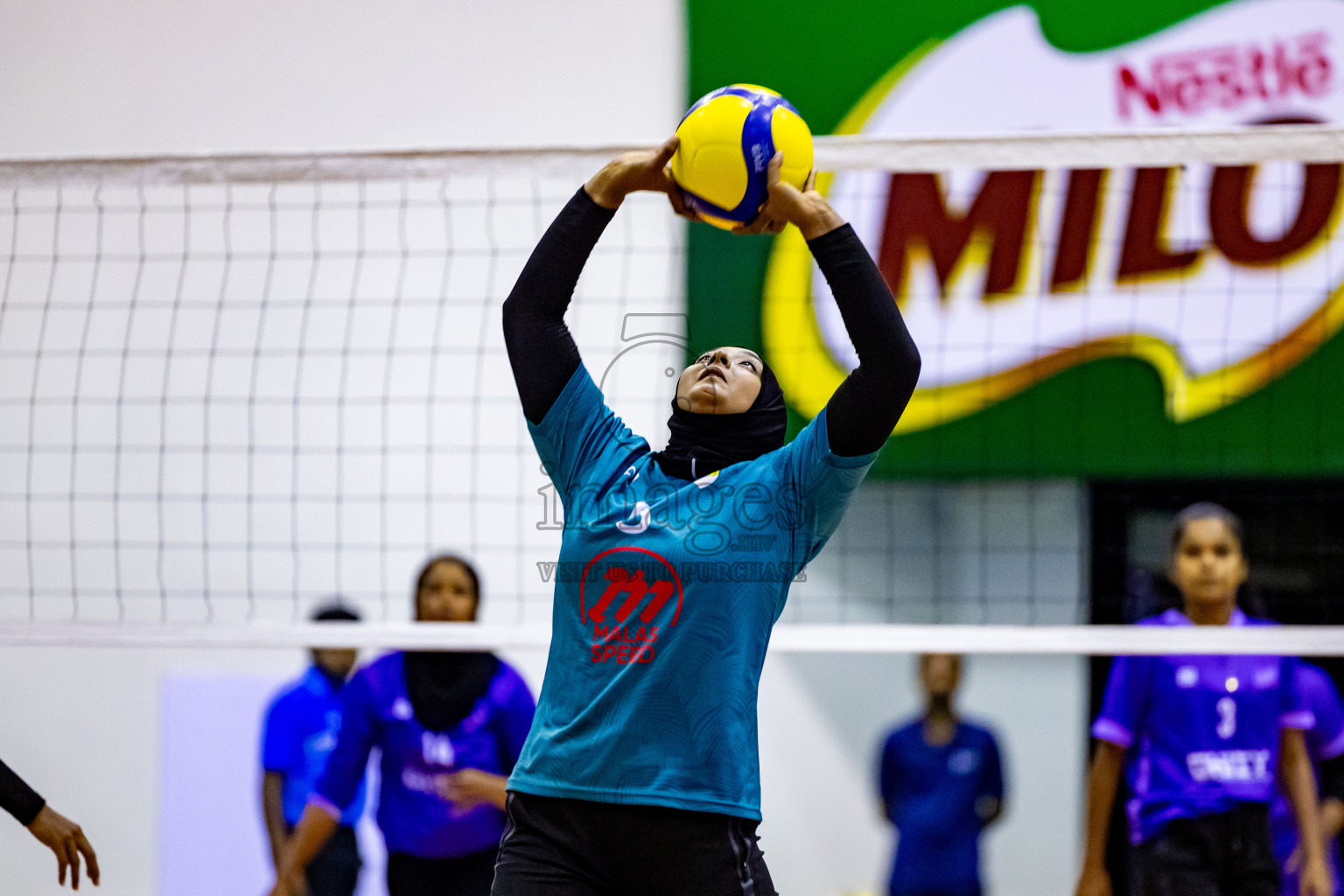 Final of Women's Division of Milo VAM Cup 2024 held in Male', Maldives on Saturday, 13th July 2024 at Social Center Indoor Hall Photos By: Nausham Waheed / images.mv