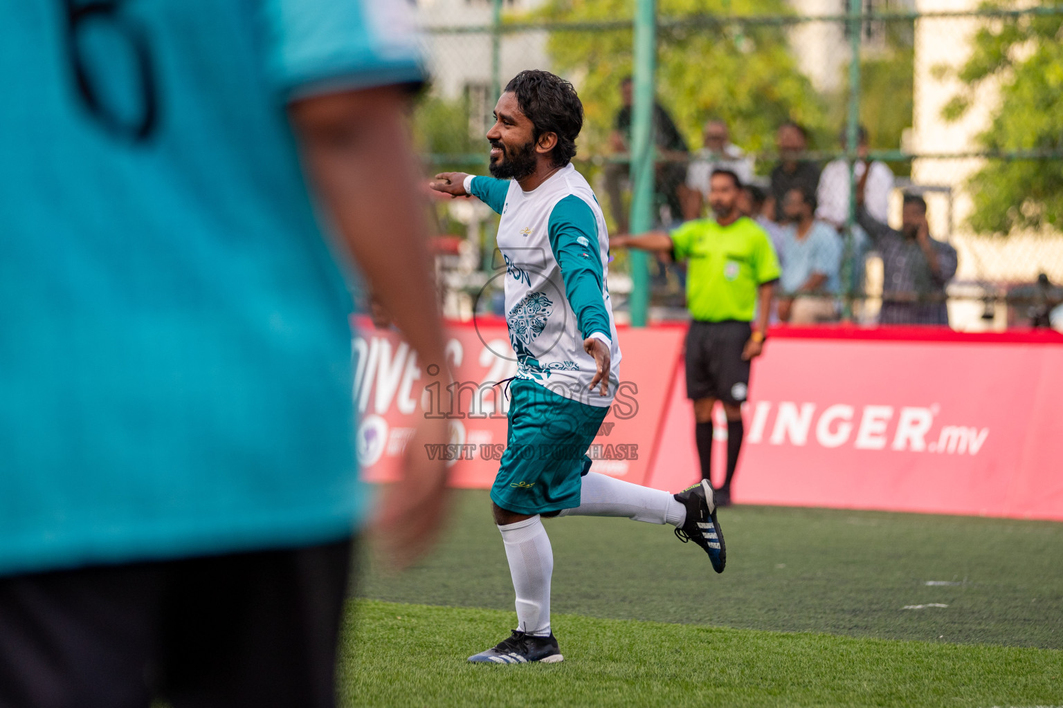 CLUB NDA vs HES CLUB in Club Maldives Classic 2024 held in Rehendi Futsal Ground, Hulhumale', Maldives on Friday, 6th September 2024. 
Photos: Hassan Simah / images.mv