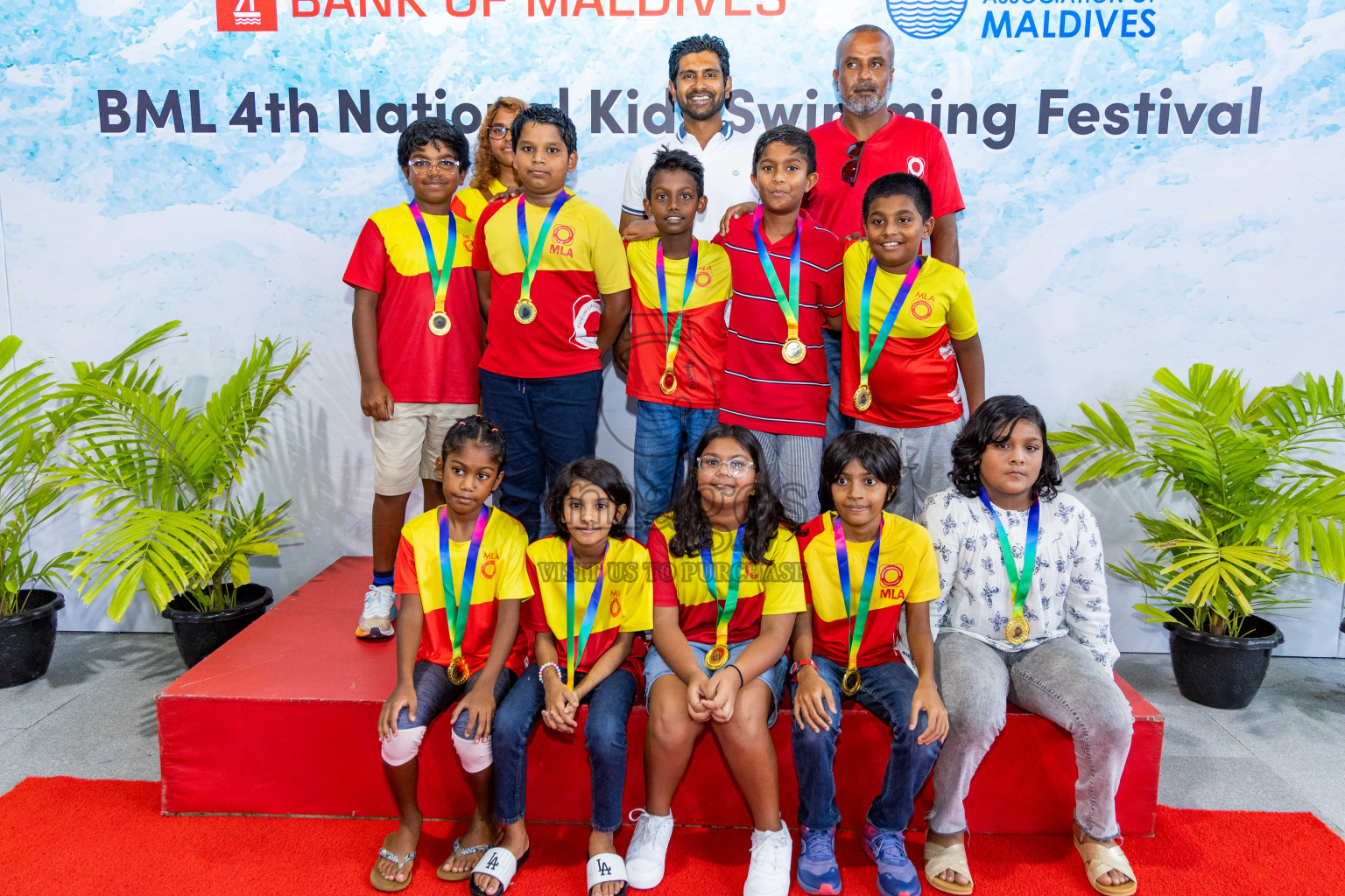 Closing Ceremony of 4th National Kids Swimming Festival 2023 on 9th December 2023, held in Hulhumale', Maldives Photos: Nausham Waheed / Images.mv