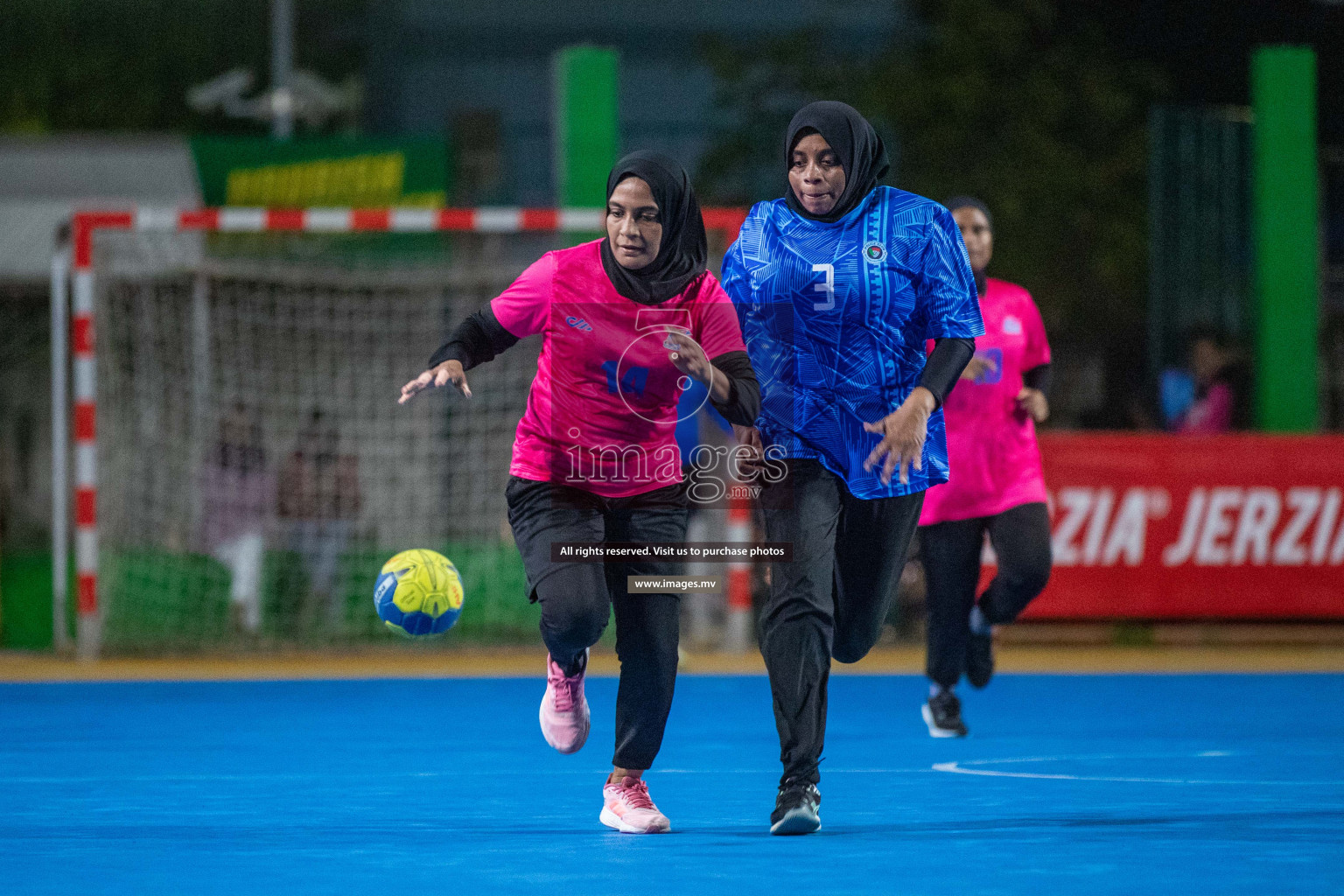 Day 8 of 6th MILO Handball Maldives Championship 2023, held in Handball ground, Male', Maldives on 27th May 2023 Photos: Nausham Waheed/ Images.mv