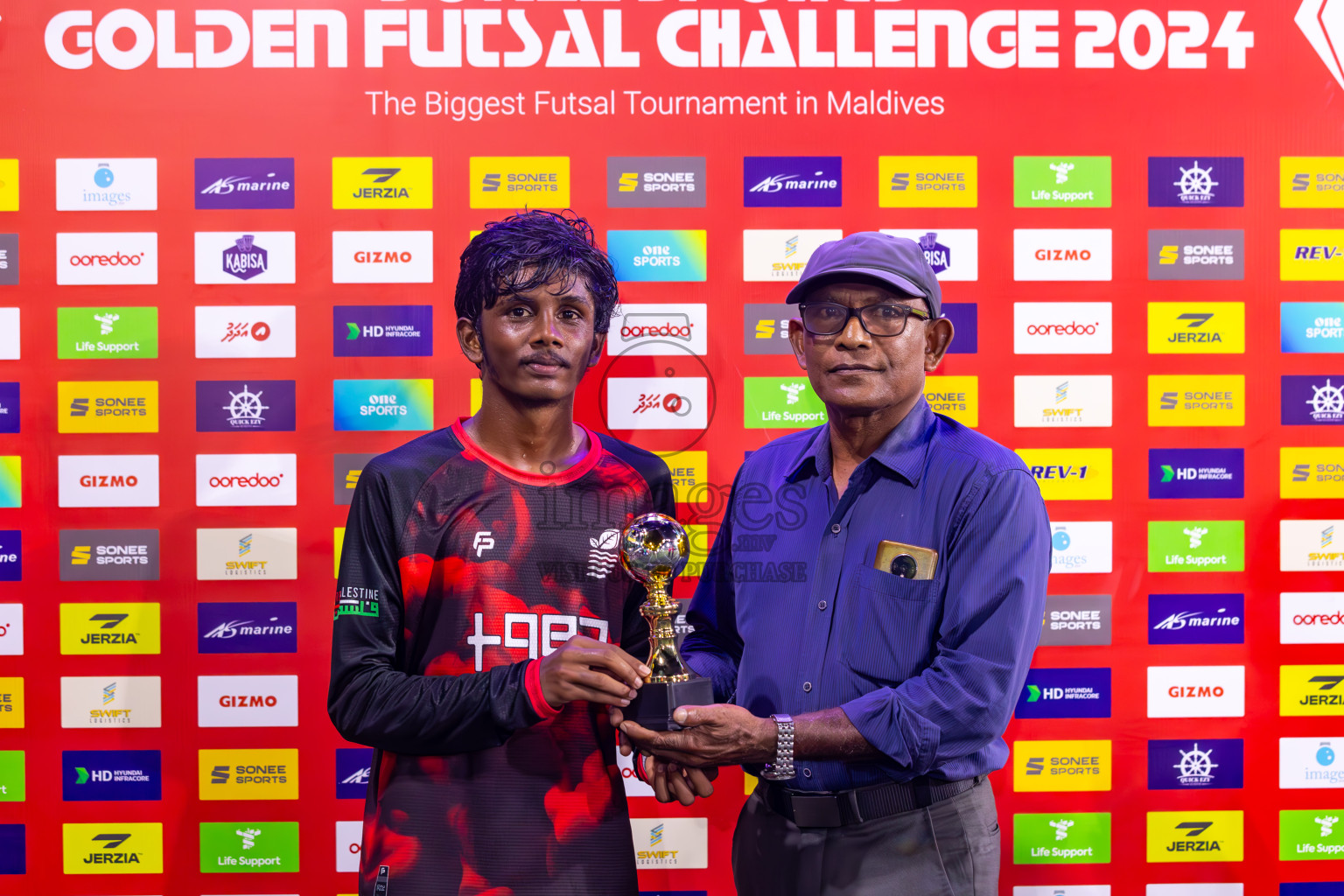 AA Thoddoo vs AA Mathiveri in Day 15 of Golden Futsal Challenge 2024 was held on Monday, 29th January 2024, in Hulhumale', Maldives
Photos: Ismail Thoriq / images.mv