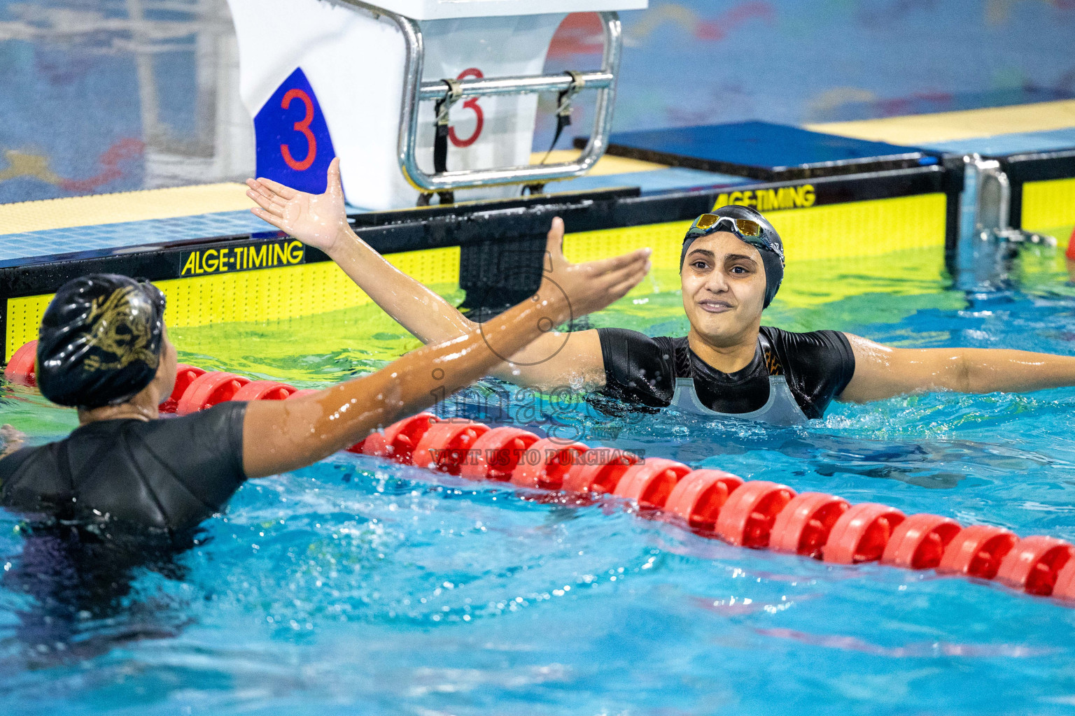 Day 7 of National Swimming Competition 2024 held in Hulhumale', Maldives on Thursday, 19th December 2024.
Photos: Ismail Thoriq / images.mv