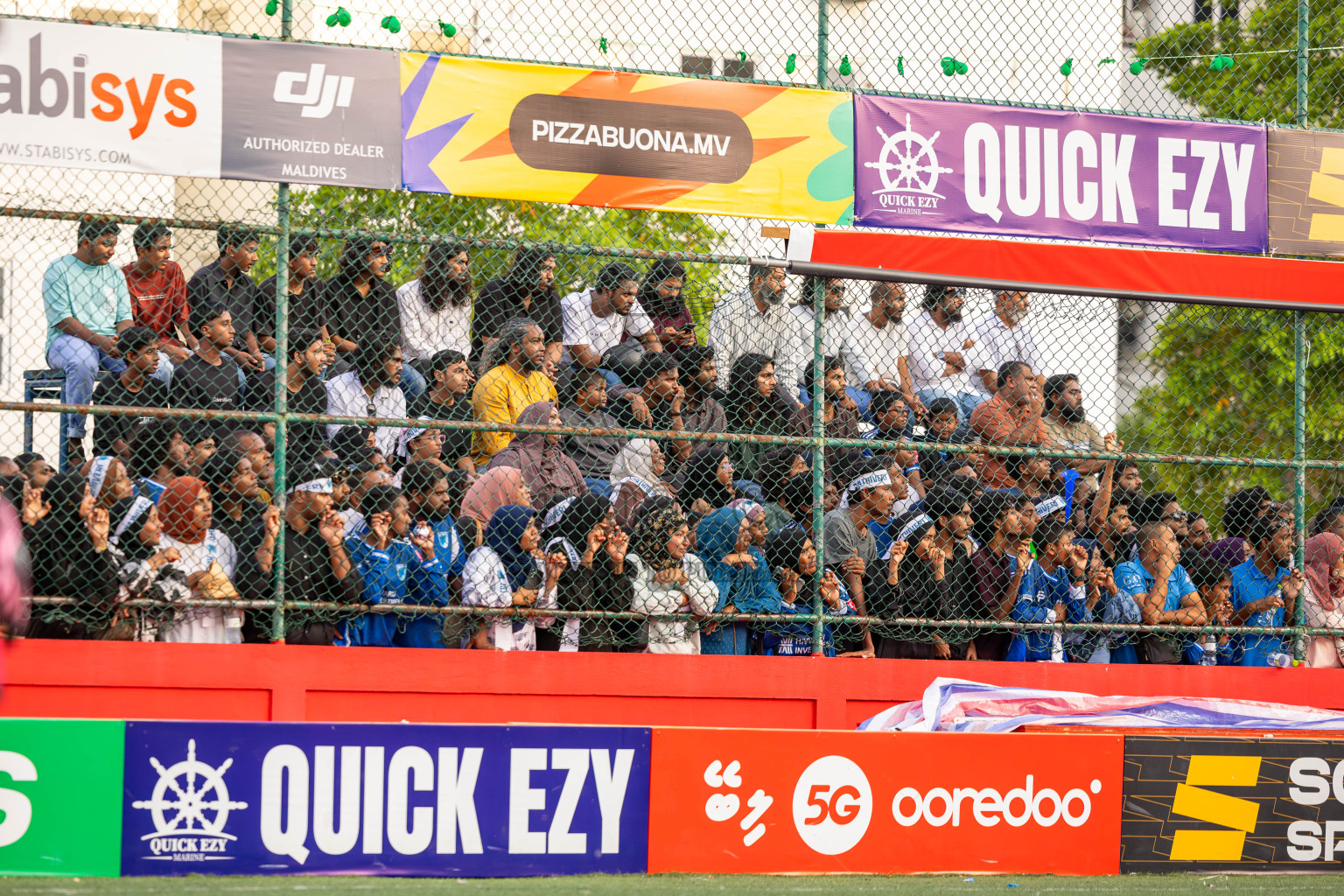AA. Mathiveri VS AA. Thoddoo in Atoll Round Final on Day 20 of Golden Futsal Challenge 2025 was held on Friday, 24th January 2025, in Hulhumale', Maldives. Photos: Ismail Thoriq / images.mv