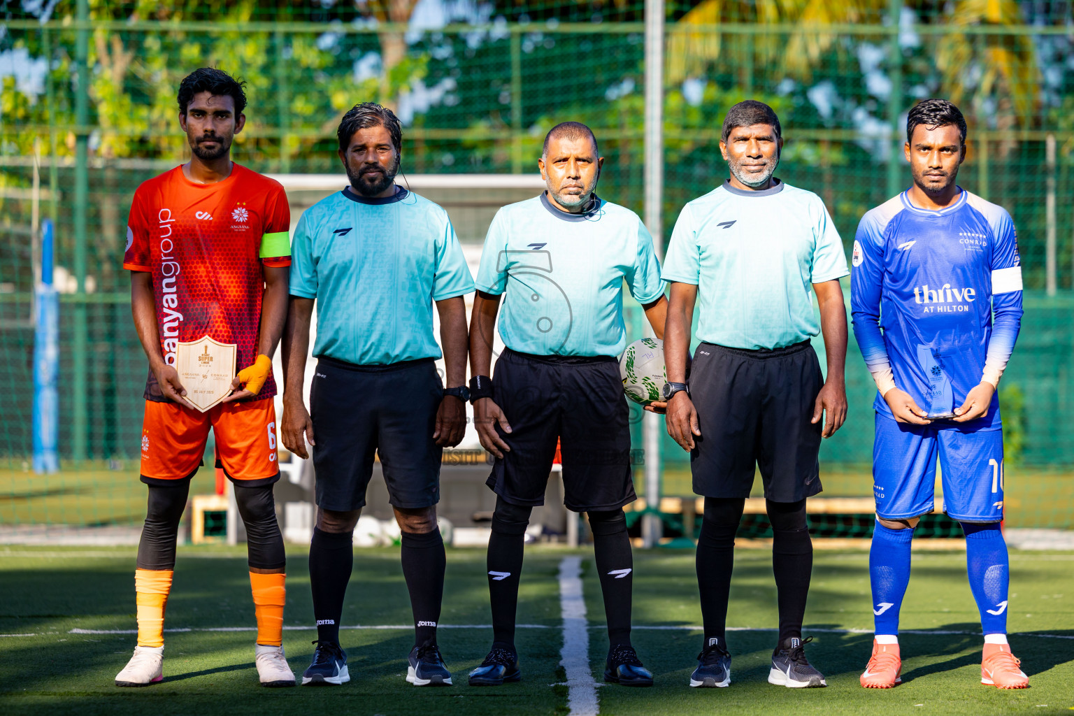 Dhaalu Zone vs Ari Zone in the Leg 2 of Resort Super League 2025 was held on Saturday, 5th July 2025 in Conrad Maldives Rangali Island, Alif Dhaalu Atoll, Maldives. Photos: Nausham Waheed / images.mv