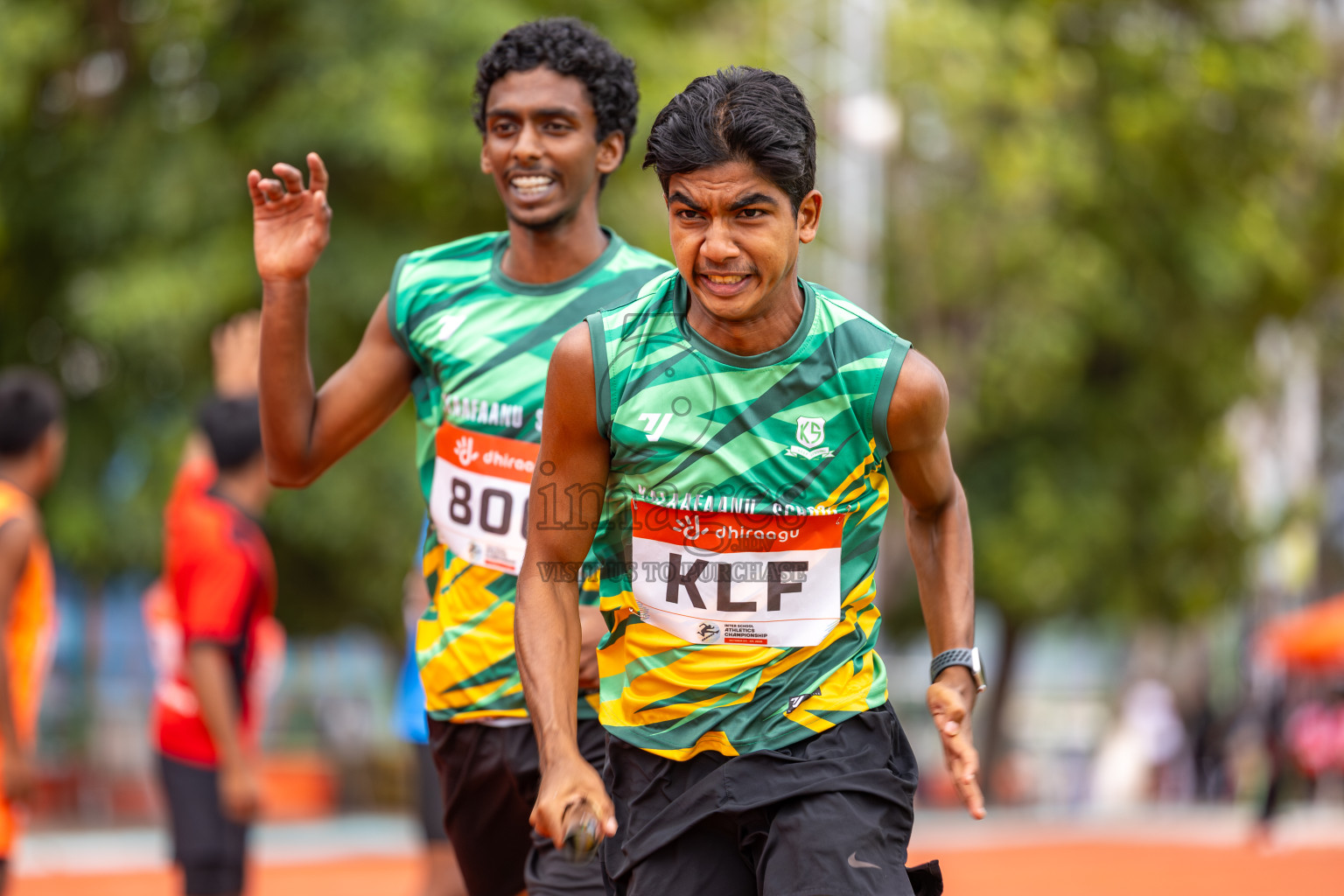 Day 6 of Inter-school Athletics Championship 2025 held in Ekuveni Synthetic Track, Male', Maldives on Sunday, 12th October 2025. Photos by: Ismail Thoriq / Images.mv