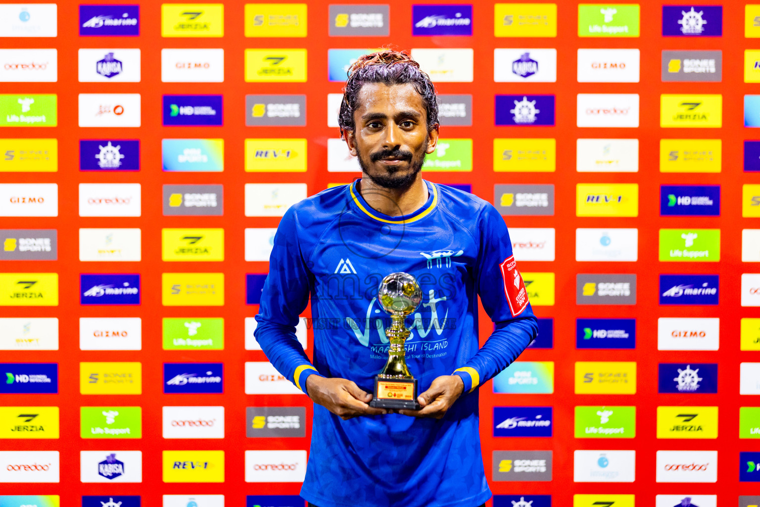 K Dhiffushi VS K Maafushi in Day 25 of Golden Futsal Challenge 2024 was held on Thursday , 8th February 2024 in Hulhumale', Maldives Photos: Nausham Waheed / images.mv