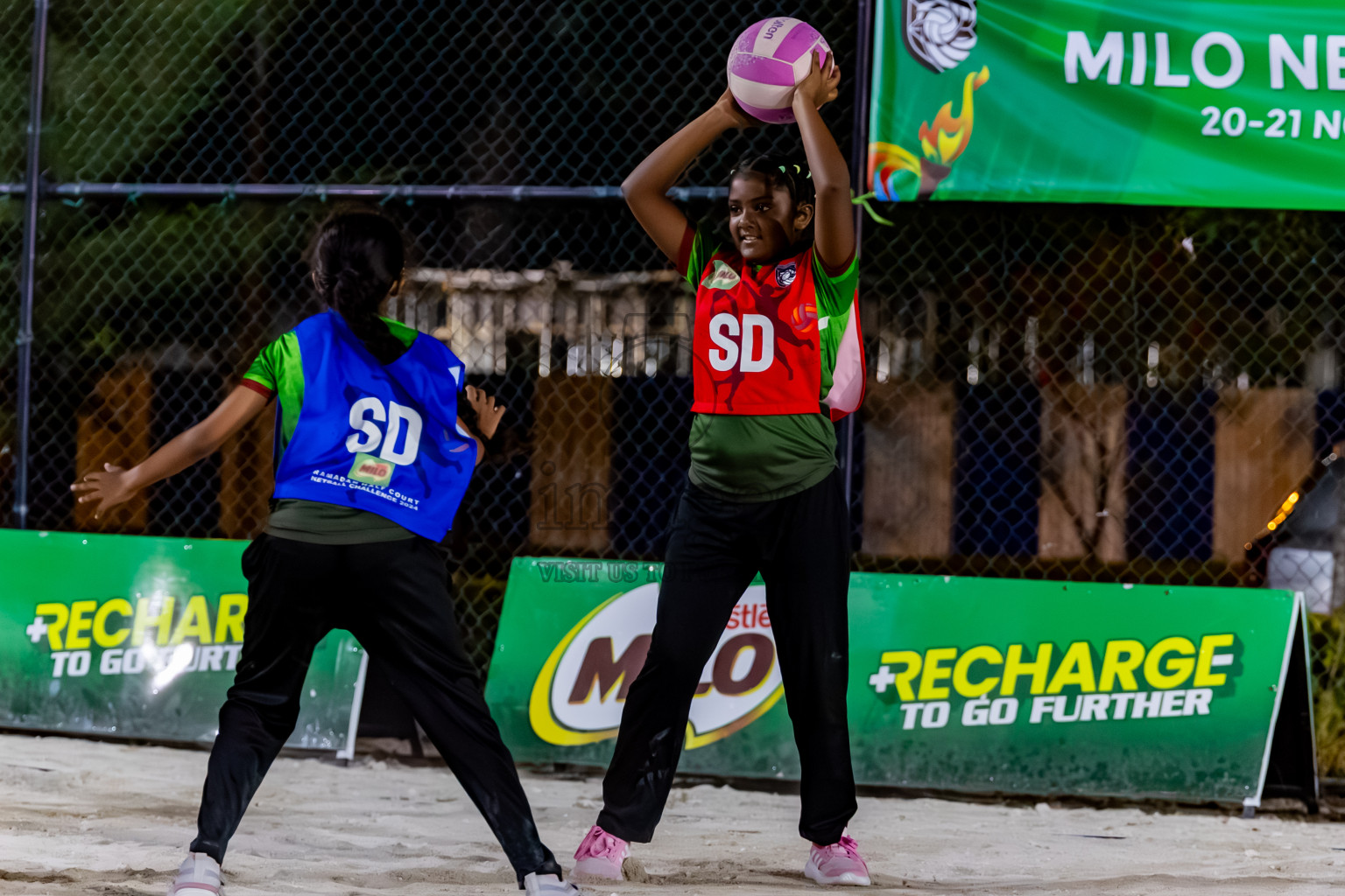 Day 2 of MILO Netball Fest 2025 was held in Cental Park, Hulhumale', Maldives on Friday, 21st November 2025. Photos: Nausham Waheed / images.mv
