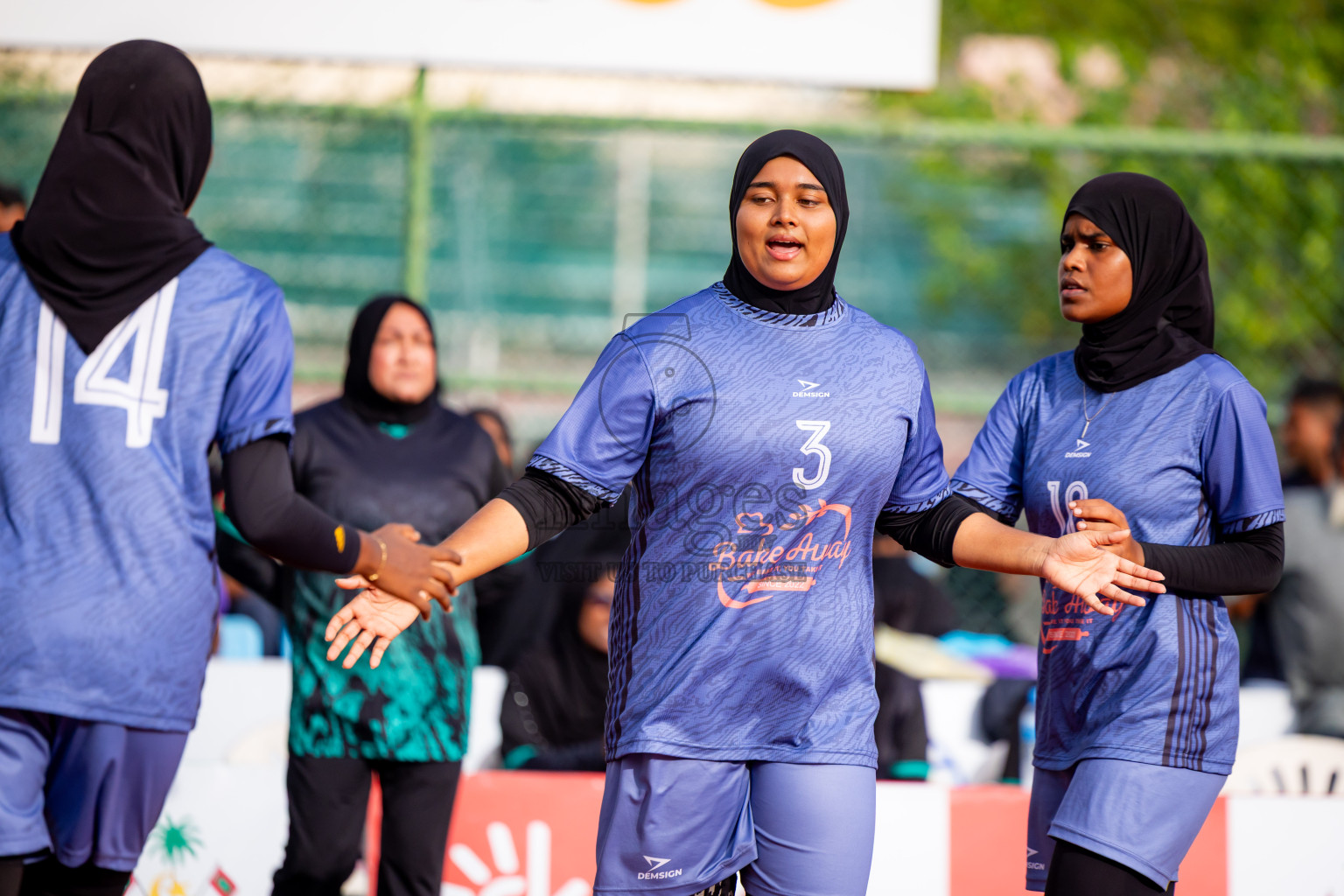 Villingili Z Jamiyya vs Club Volleyball in the Finals of Milo National Junior Volleyball Championship 2025 Woman's Division was held on Sunday, 30th November 2025 at Ekuveni Turf Court Male', Maldives. Photos: Nausham Waheed / images.mv