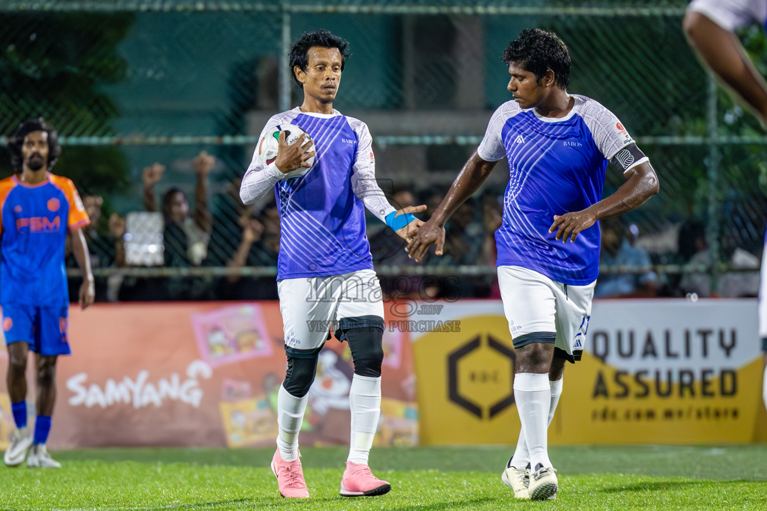 Team FSM vs Baros Maldives in Club Maldives Cup 2024 held in Rehendi Futsal Ground, Hulhumale', Maldives on Friday, 27th September 2024. Photos: Shuu Abdul Sattar / images.mv