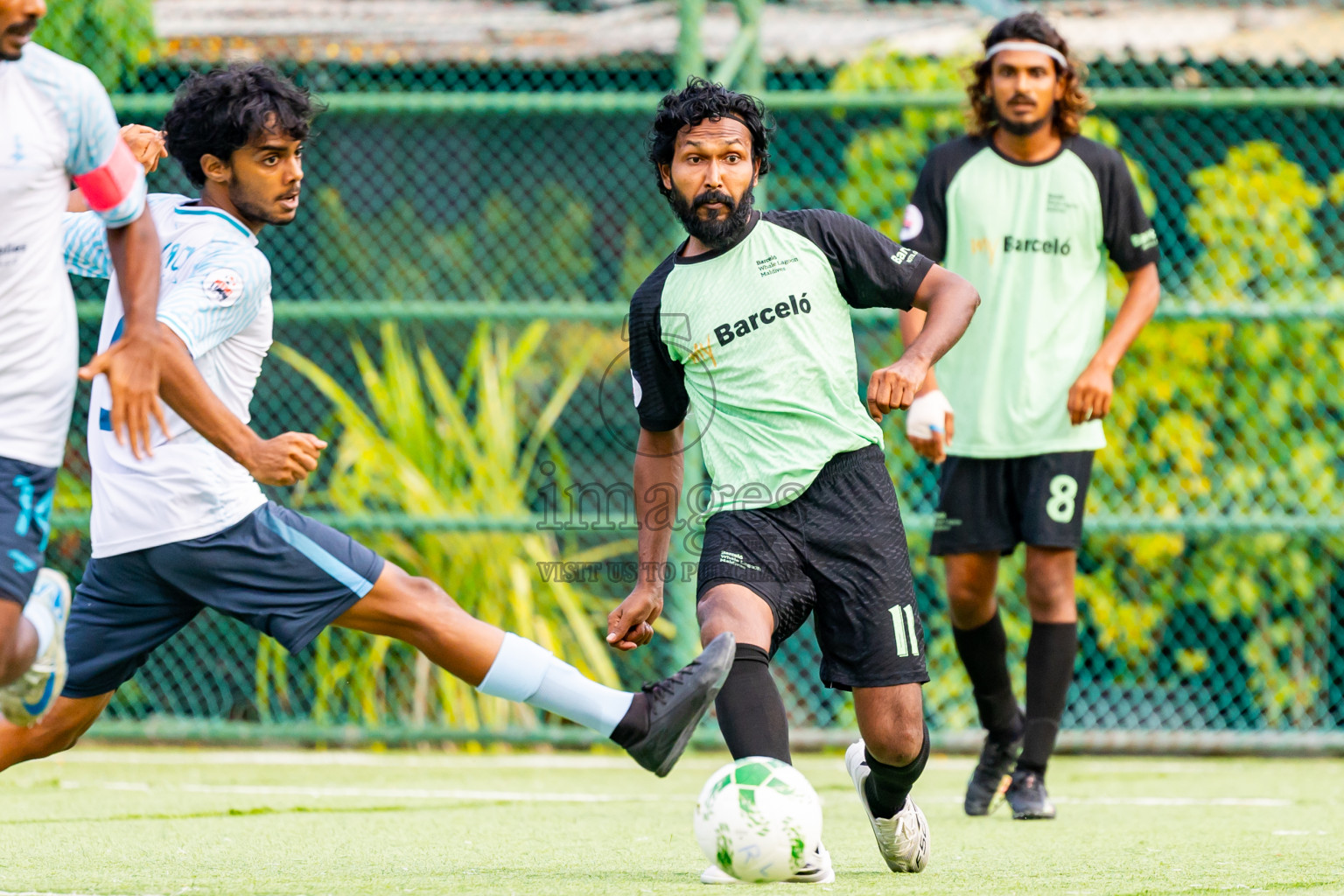 Barcelo vs Lily Beach in Semi Final of Resort League 2025 (Ari Zone) was held on Friday, 27th June 2025 in Conrad Maldives Rangali Island, Alif Dhaalu Atoll, Maldives. Photos: Nausham Waheed / images.mv