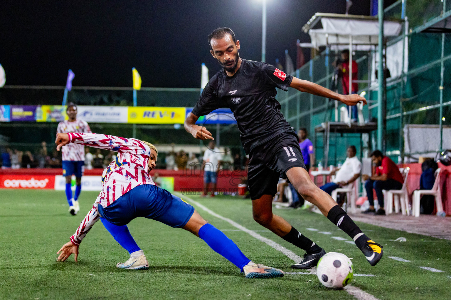 GA Nilandhoo vs GA Kanduhulhudhoo in Day 24 of Golden Futsal Challenge 2024 was held on Wednesday  , 7th February 2024 in Hulhumale', Maldives Photos: Nausham Waheed / images.mv