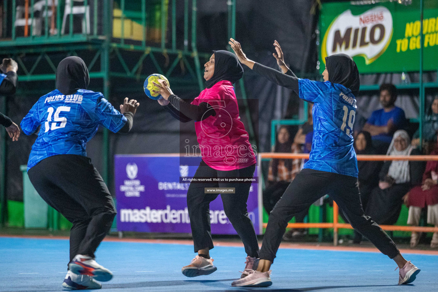 Day 8 of 6th MILO Handball Maldives Championship 2023, held in Handball ground, Male', Maldives on 27th May 2023 Photos: Nausham Waheed/ Images.mv