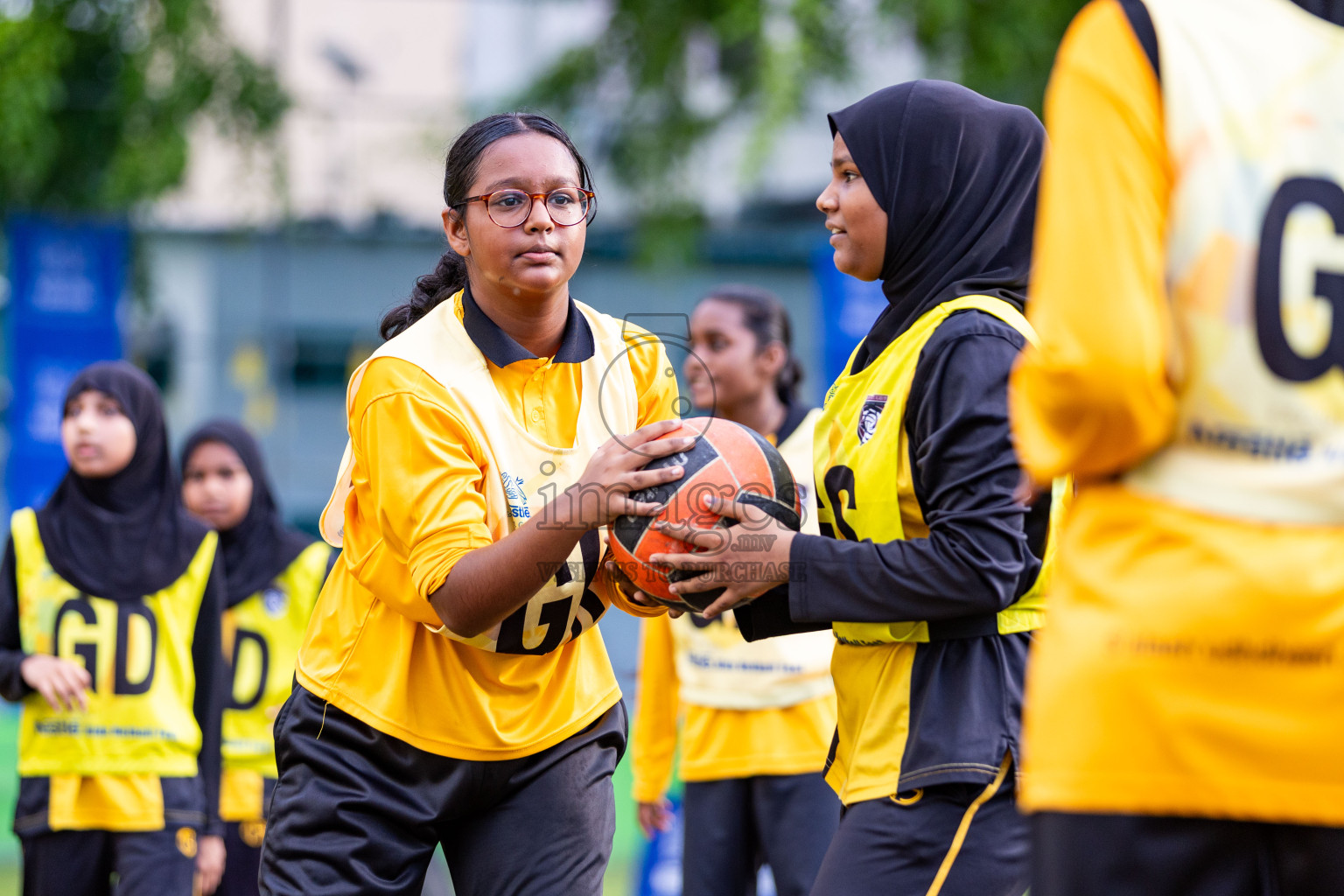 Day 3 of Nestle' Kids Netball Fiesta 2023 held in Henveyru Stadium, Male', Maldives on Saturday, 2nd December 2023. Photos by Nausham Waheed / Images.mv