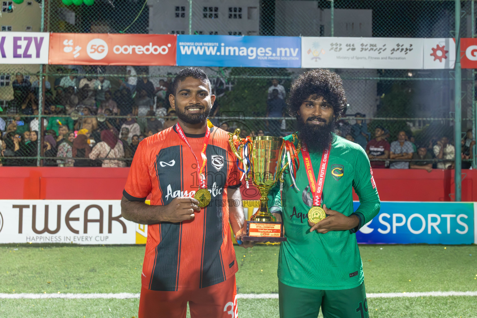 HA Dhidhdhoo vs HA Vashafaru in Haa Alif Atoll Finals Day 28 of Golden Futsal Challenge 2025 was held on Saturday , 1st February 2025, in Hulhumale', Maldives. Photos: Abdulla Abeed / images.mv