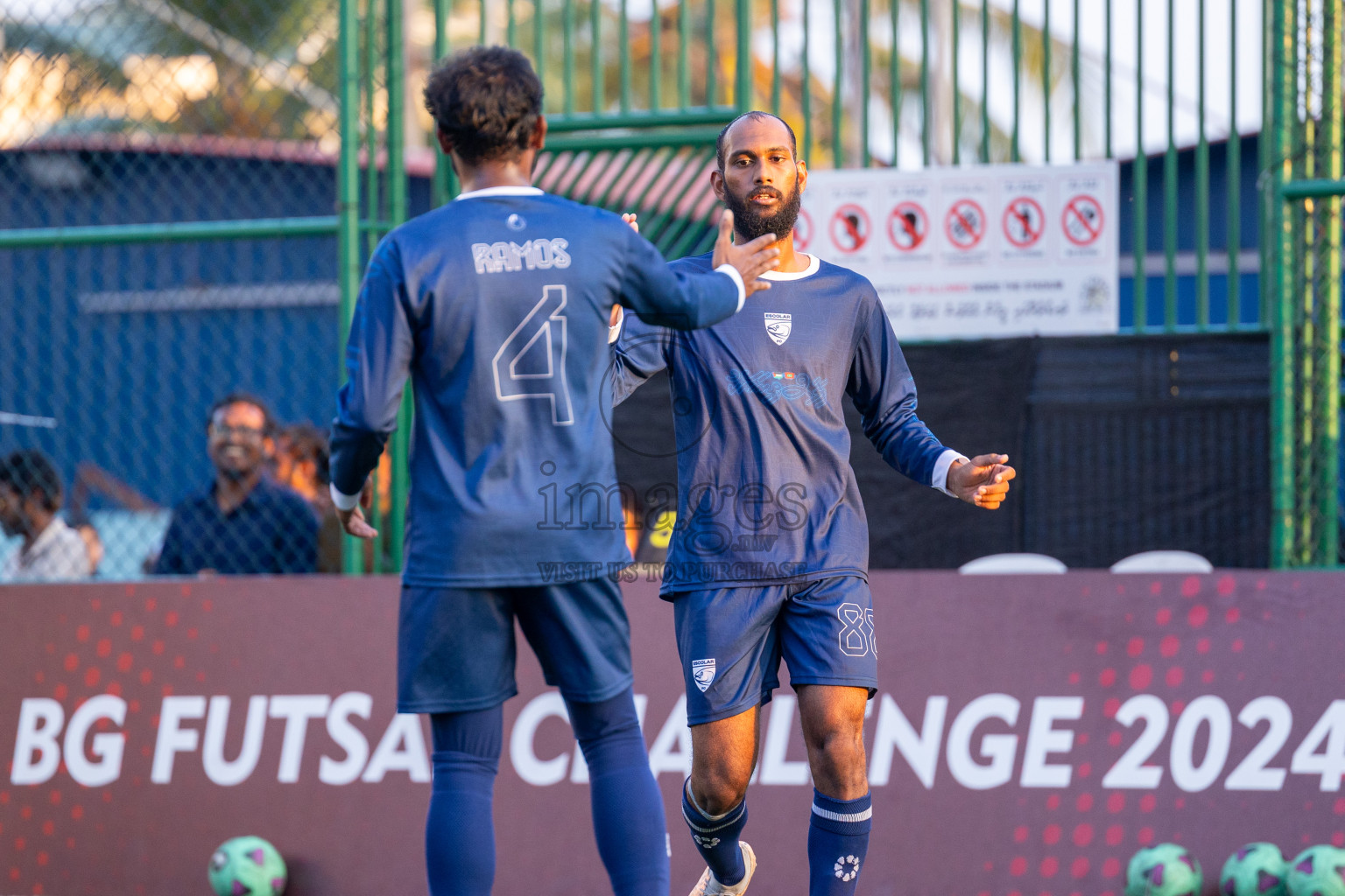 Spartans vs Escolar FC in Day 9 of BG Futsal Challenge 2024 was held on Wednesday, 20th March 2024, in Male', Maldives
Photos: Ismail Thoriq / images.mv