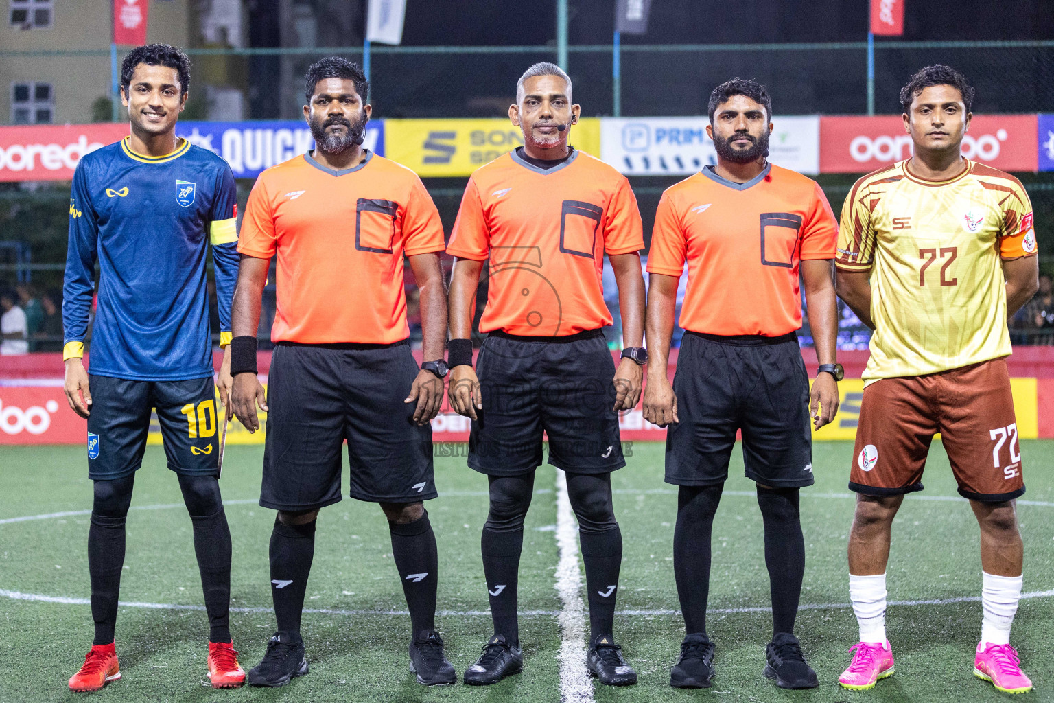 N Holhudhoo vs N Velidhoo in Day 7 of Golden Futsal Challenge 2024 was held on Saturday, 20th January 2024, in Hulhumale', Maldives Photos: Nausham Waheed / images.mv