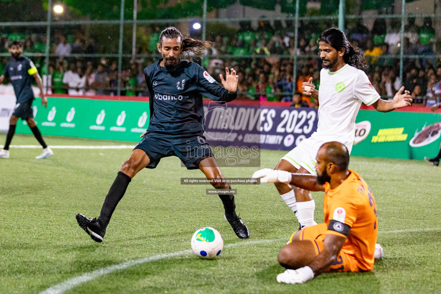 Club Urbanco vs Club Immigration in Club Maldives Cup 2023 held in Hulhumale, Maldives, on Friday, 21st July 2023 Photos: Hassan Simah / images.mv