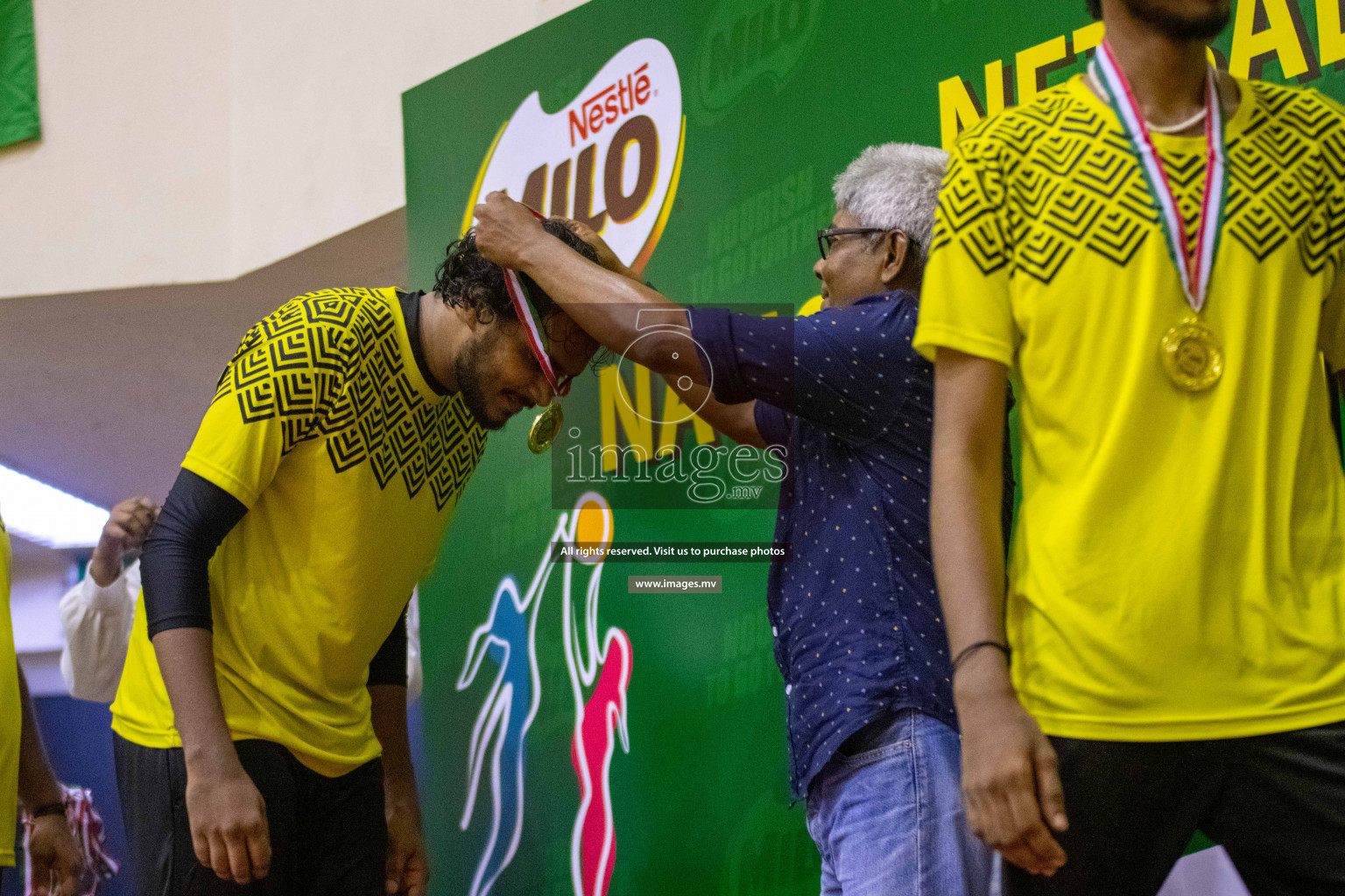 Kulhudhuffushi Youth & R.C vs Club Matrix in the Finals of Milo National Netball Tournament 2021 held on 4th December 2021 in Male', Maldives Photos: Ismail Thoriq / images.mv