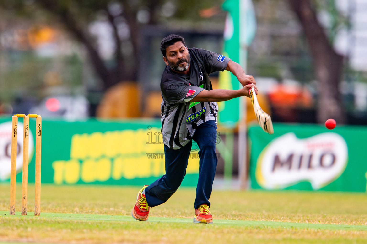 DSC v Ministry of Sport & Fitness in Day 3 of the Office Tournament of Milo Ramadan Cricket Carnival held on 25th March 2024, in Ekuveni Cricket Grounds, Male', Maldives.