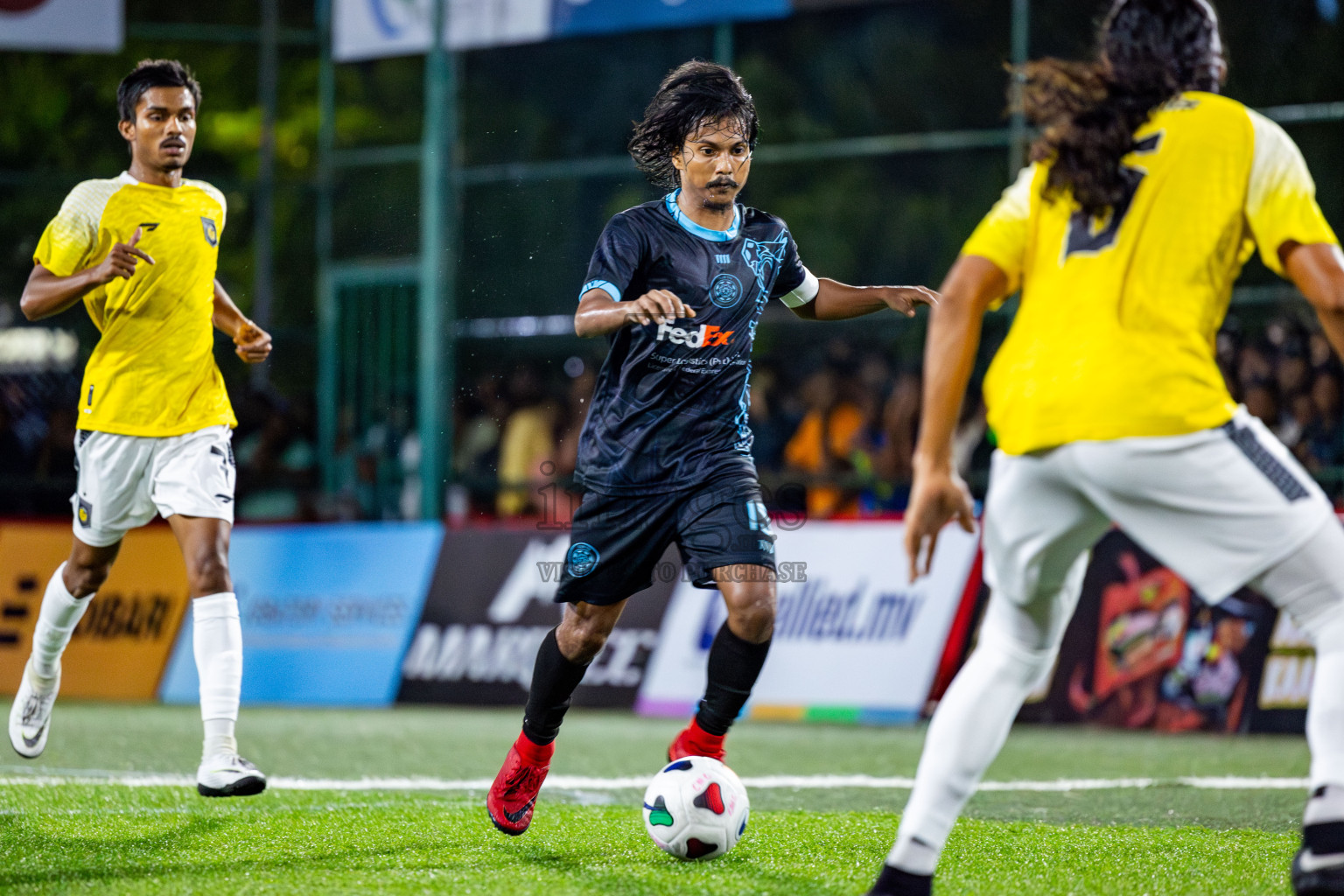 RRC vs Club TTS in Round of 16 of Club Maldives Cup 2024 held in Rehendi Futsal Ground, Hulhumale', Maldives on Tuesday, 8th October 2024. Photos: Nausham Waheed / images.mv