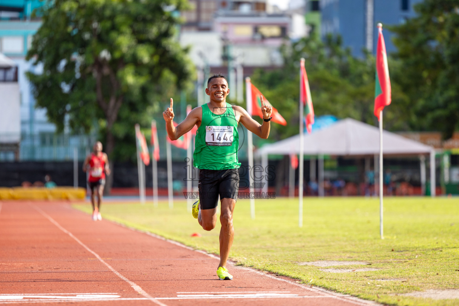 Day 3 of 33rd National Athletics Championship was held in Ekuveni Track at Male', Maldives on Saturday, 7th September 2024.
Photos: Suaadh Abdul Sattar / images.mv