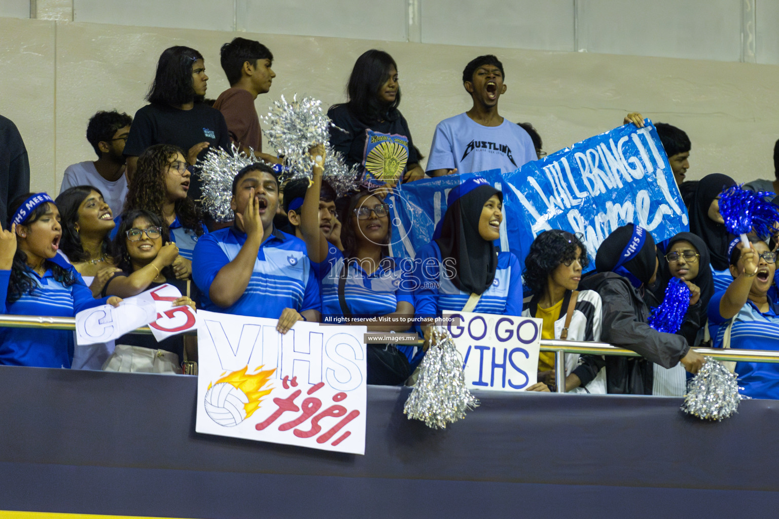 Day 11 of 24th Interschool Netball Tournament 2023 was held in Social Center, Male', Maldives on 6th November 2023. Photos: Mohamed Mahfooz Moosa / images.mv