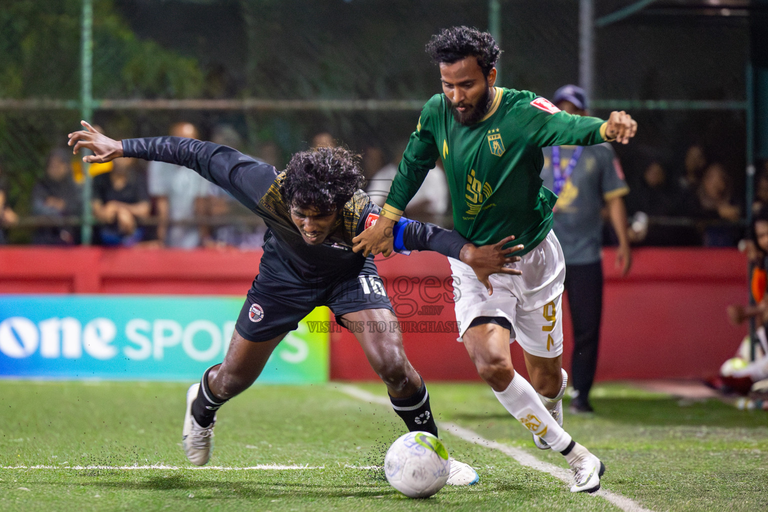 Th Omadhoo vs Th Thimarafushi on Day 33 of Golden Futsal Challenge 2024, held on Sunday, 18th February 2024, in Hulhumale', Maldives Photos: Mohamed Mahfooz Moosa / images.mv